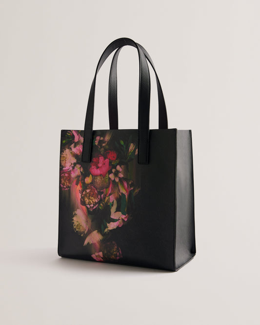 Women's Saley-Printed Floral Small Icon Bag Black Ted Baker South Africa Bellabags