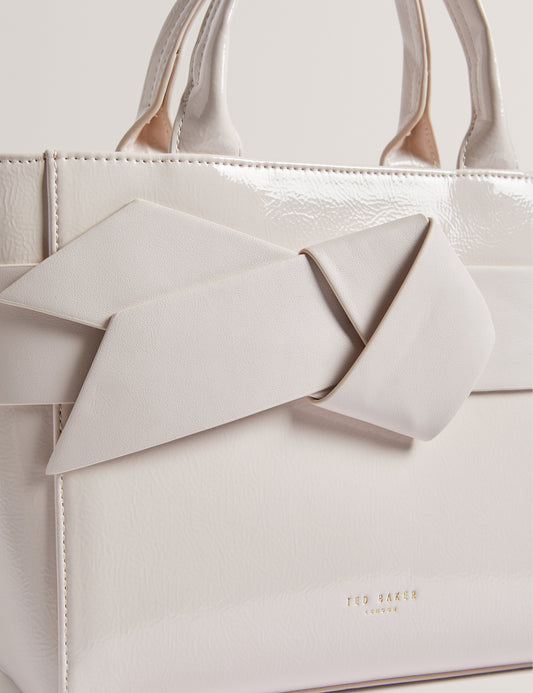 Women's JIMSA-Knot Bow Crossbody Bag Ivory Ted Baker South Africa Bellabags