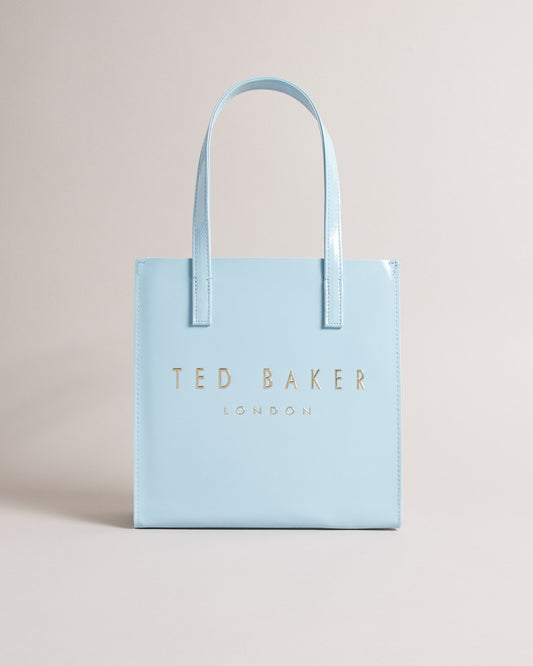 Women's CRINION-Crinkle Small Icon Bag Lt-Blue Ted Baker South Africa Bellabags