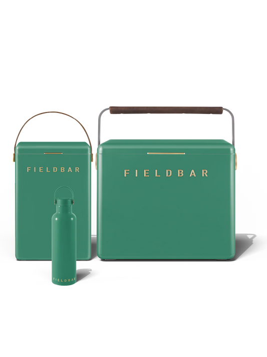 Cooler Box Set & Field Bottle / Parisian Green