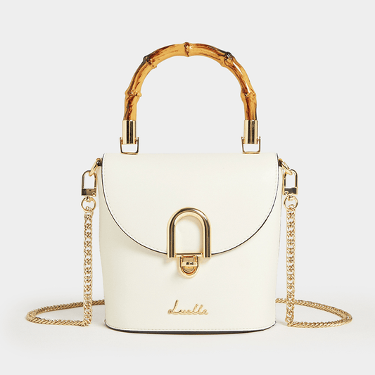 Bamboo Handle Mini Bag - By Luella - Invoque