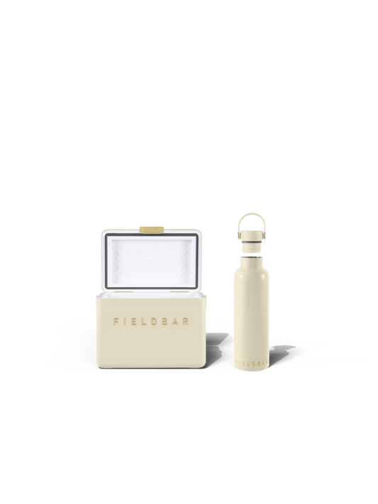 Mini Bar & Field Bottle Bundle / Safari White