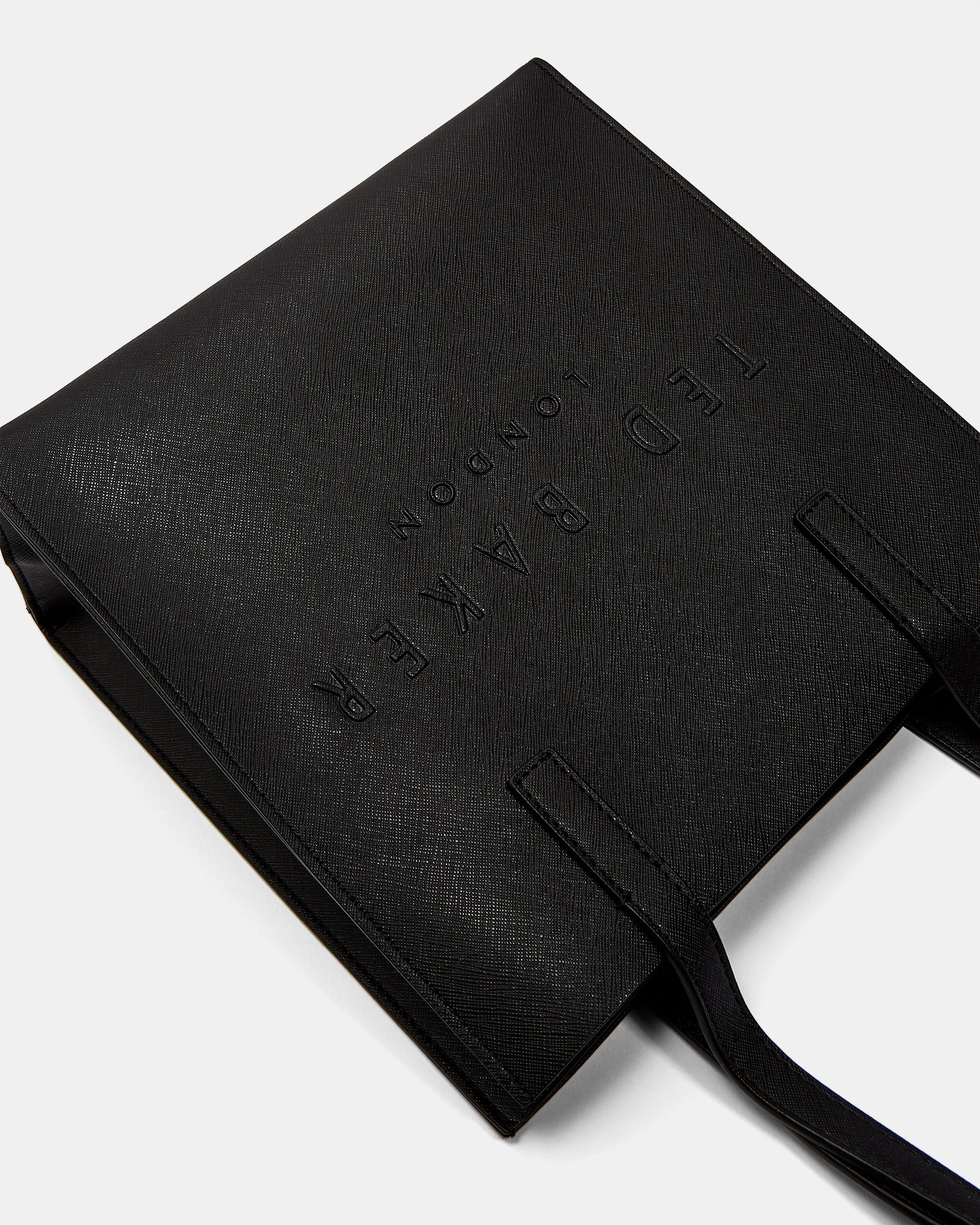 Women's Seacon-Crosshatch Small Icon Bag Black Ted Baker South Africa