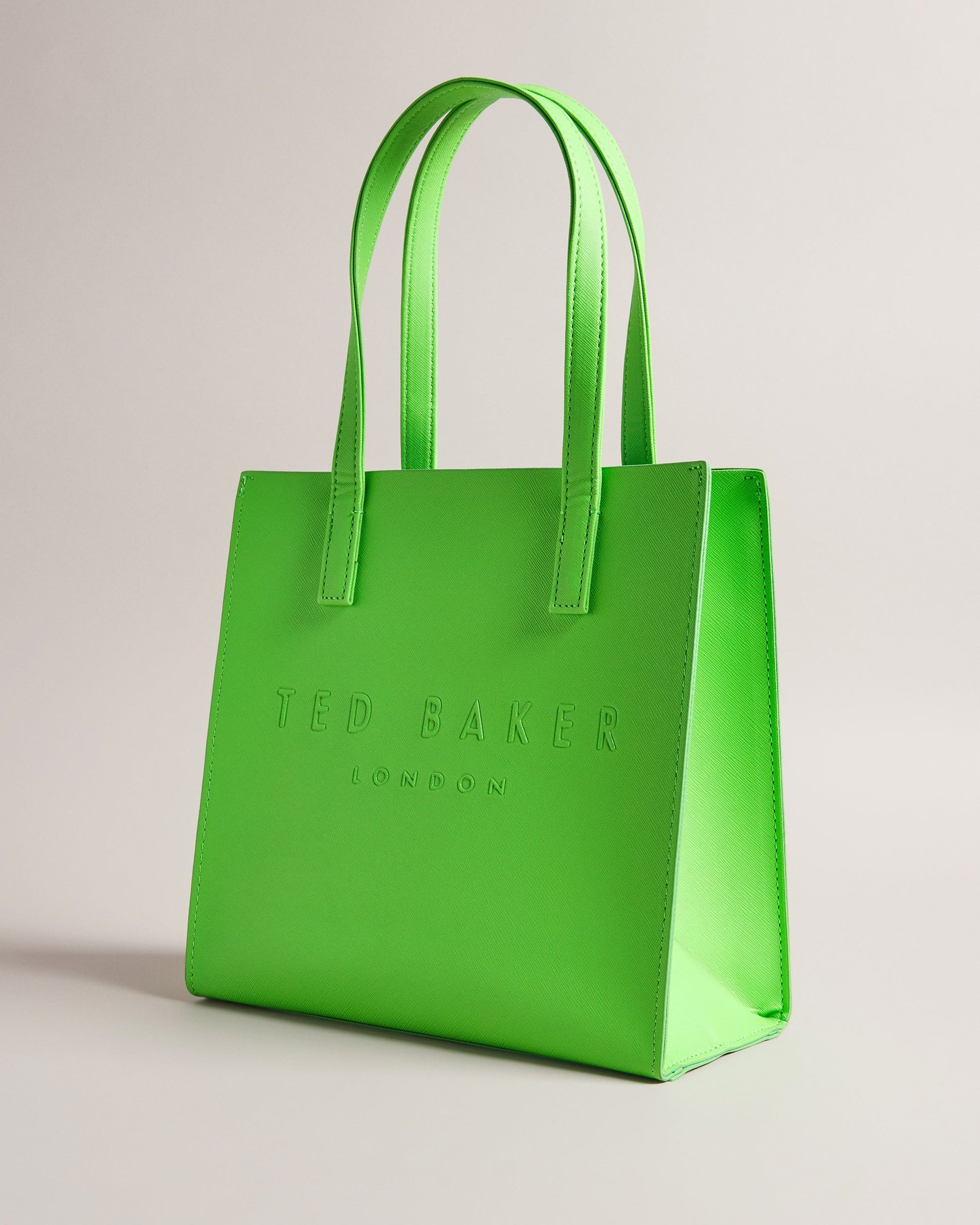 Women's Seacon-Crosshatch Small Icon Bag Green Ted Baker South Africa