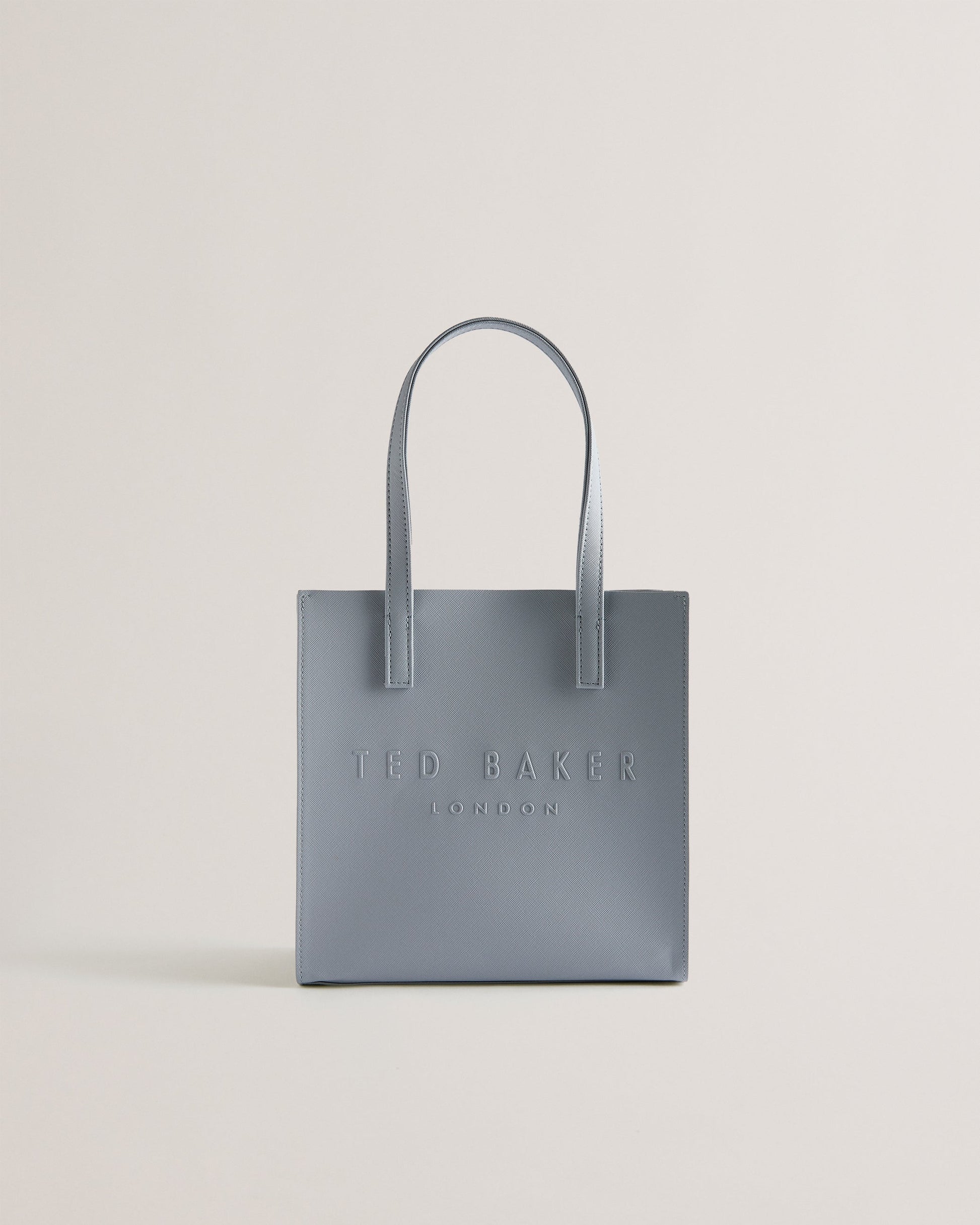 Women's Seacon-Crosshatch Small Icon Bag Lt-Grey Ted Baker South Africa