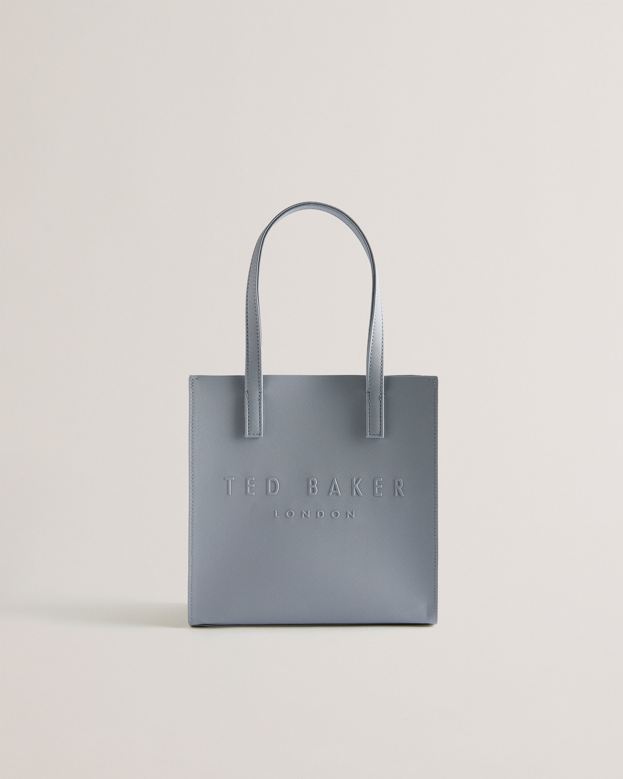 Women's Seacon-Crosshatch Small Icon Bag Lt-Grey Ted Baker South Africa Bellabags