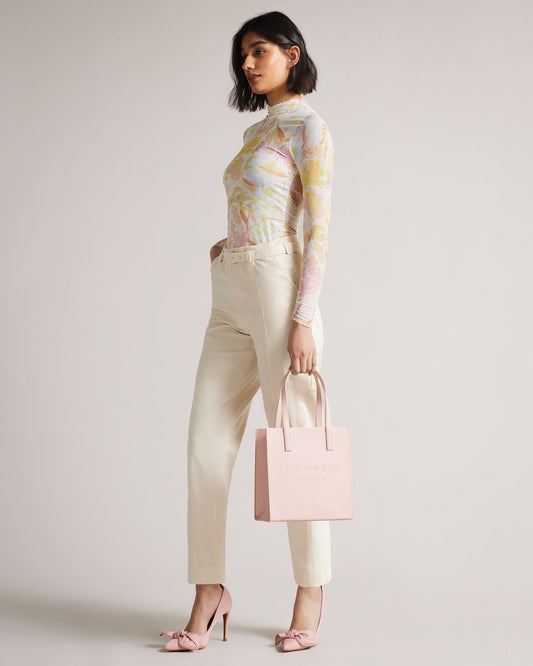 Women's Seacon-Crosshatch Small Icon Bag Pink Ted Baker South Africa Bellabags