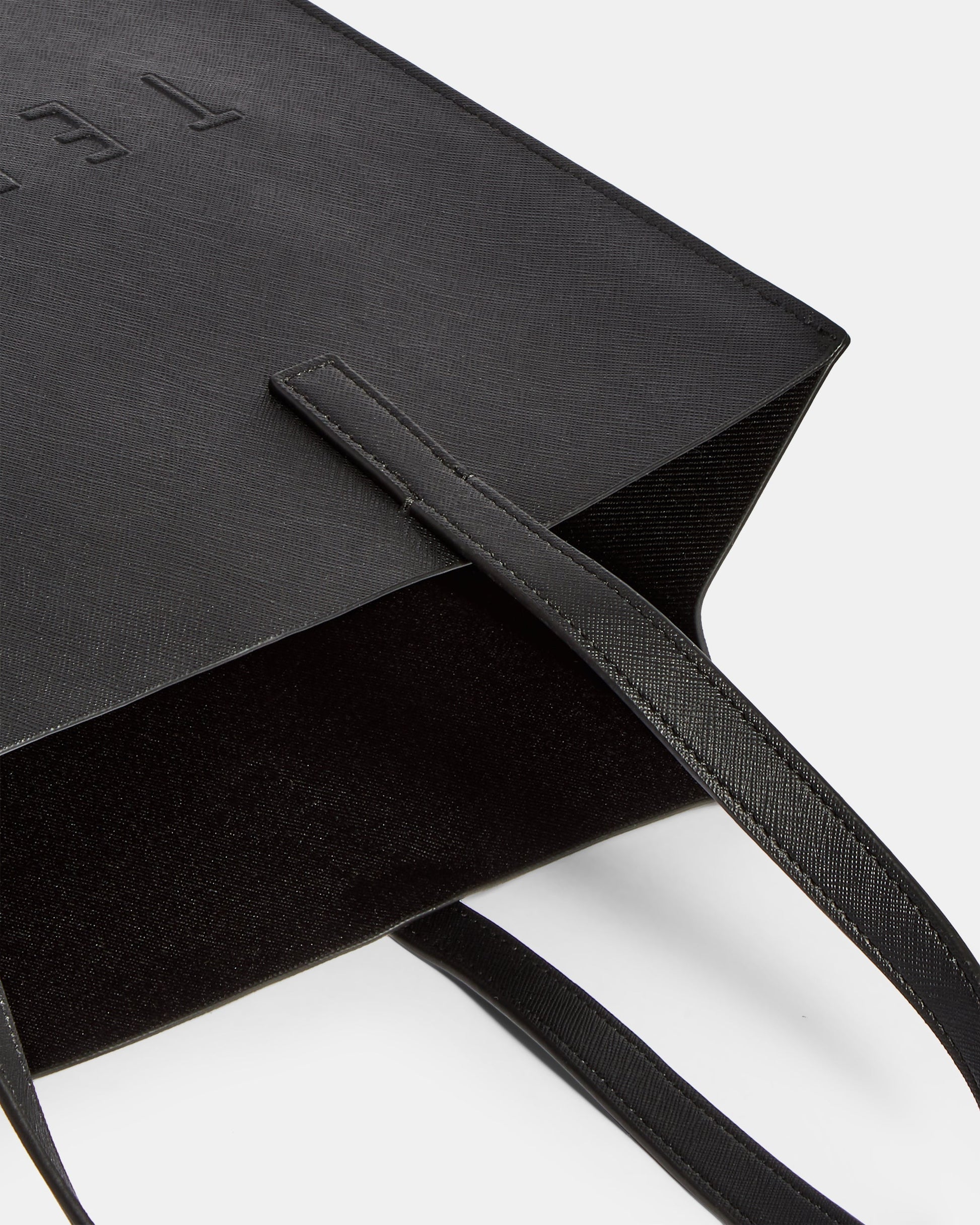 Women's Soocon-Crosshatch Large Icon Bag Black Ted Baker South Africa