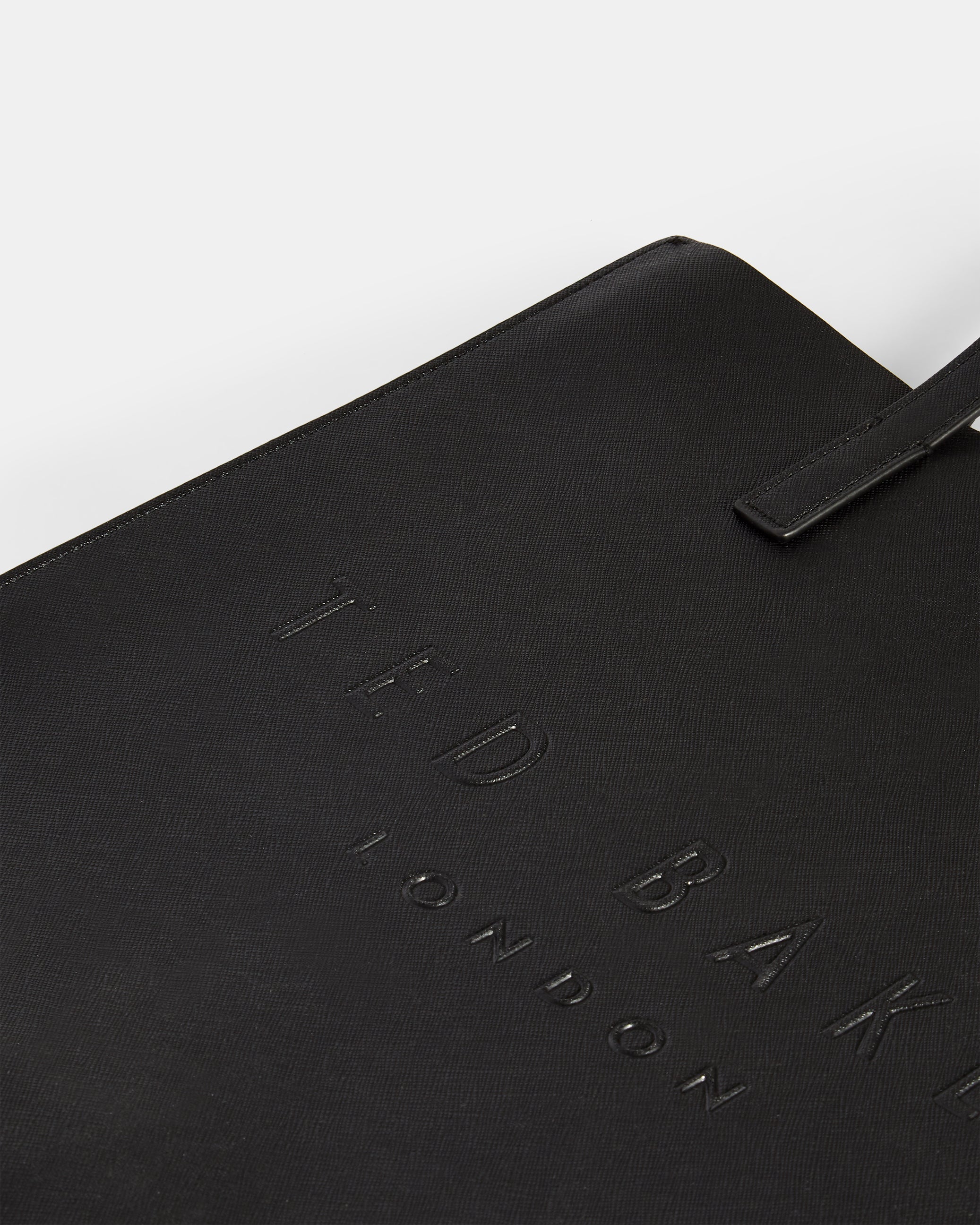 Women's Soocon-Crosshatch Large Icon Bag Black Ted Baker South Africa Bellabags