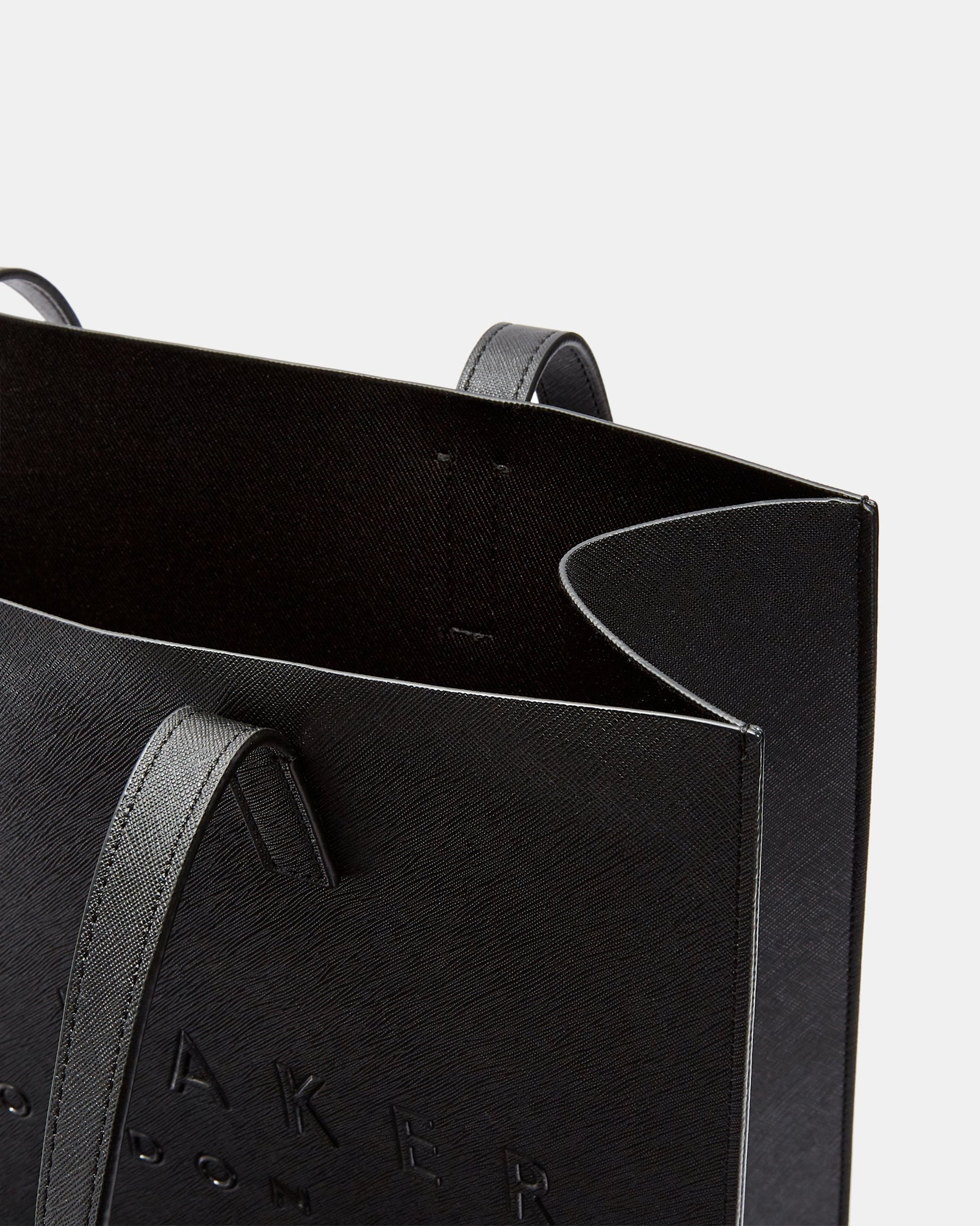 Women's Soocon-Crosshatch Large Icon Bag Black Ted Baker South Africa