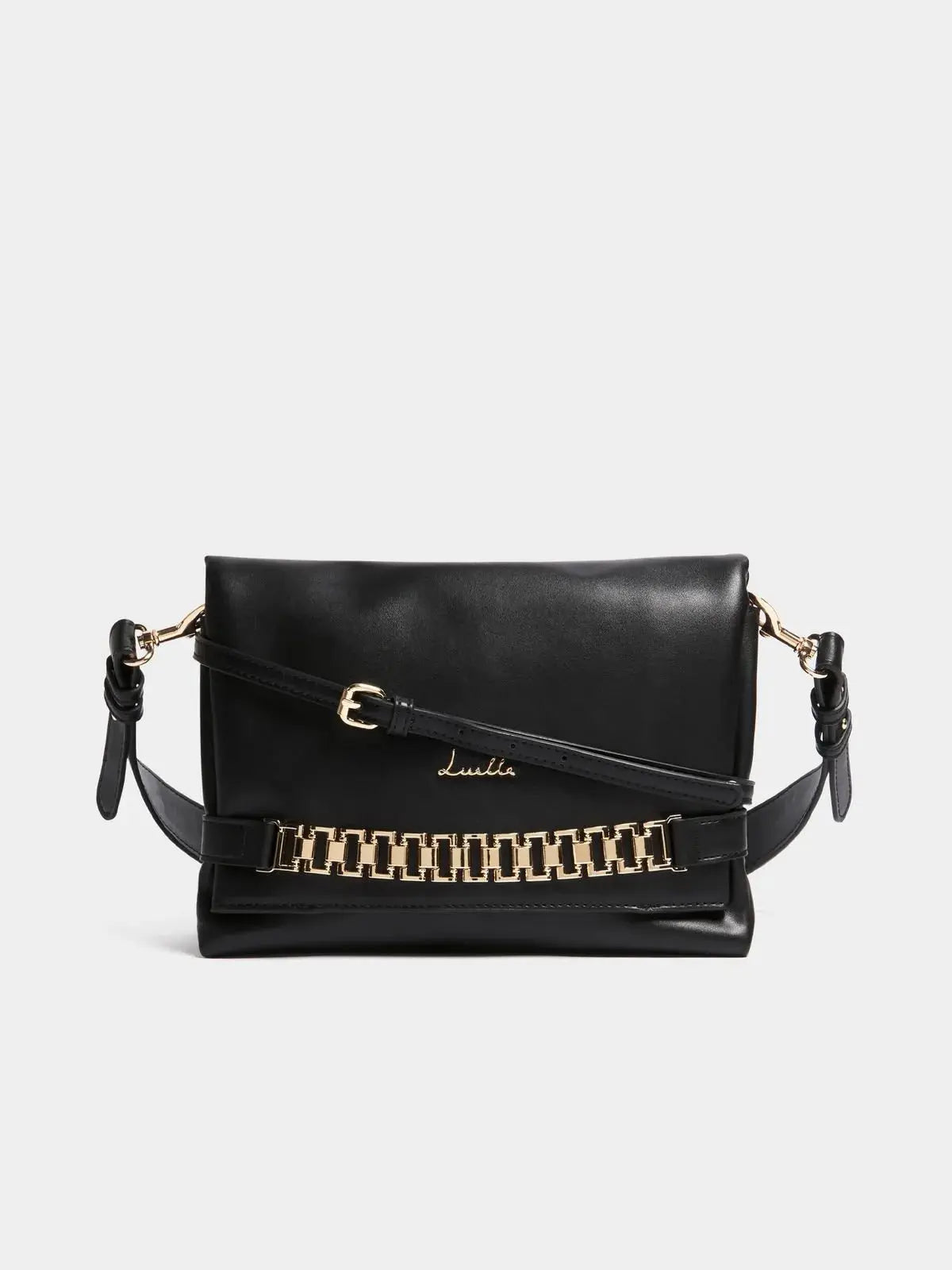 Chain Soft Flap Shoulder Bag - Bellabags Luella
