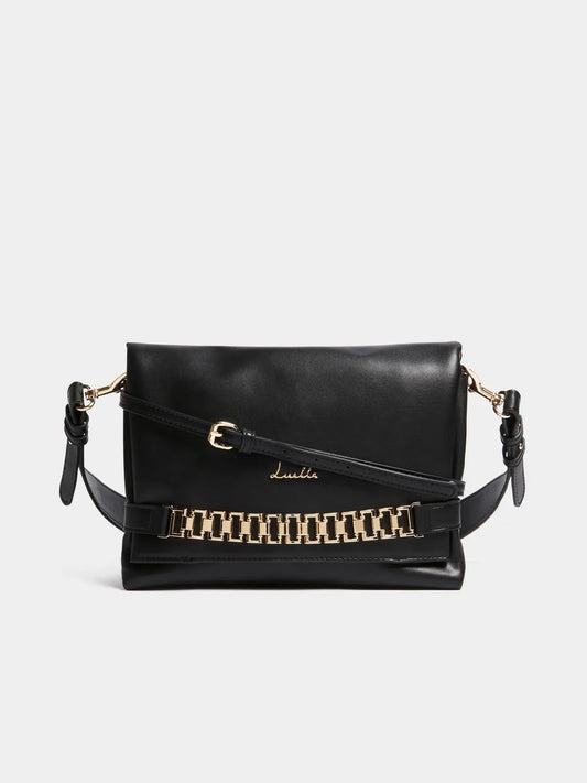 Chain Soft Flap Shoulder Bag - By Luella - Invoque