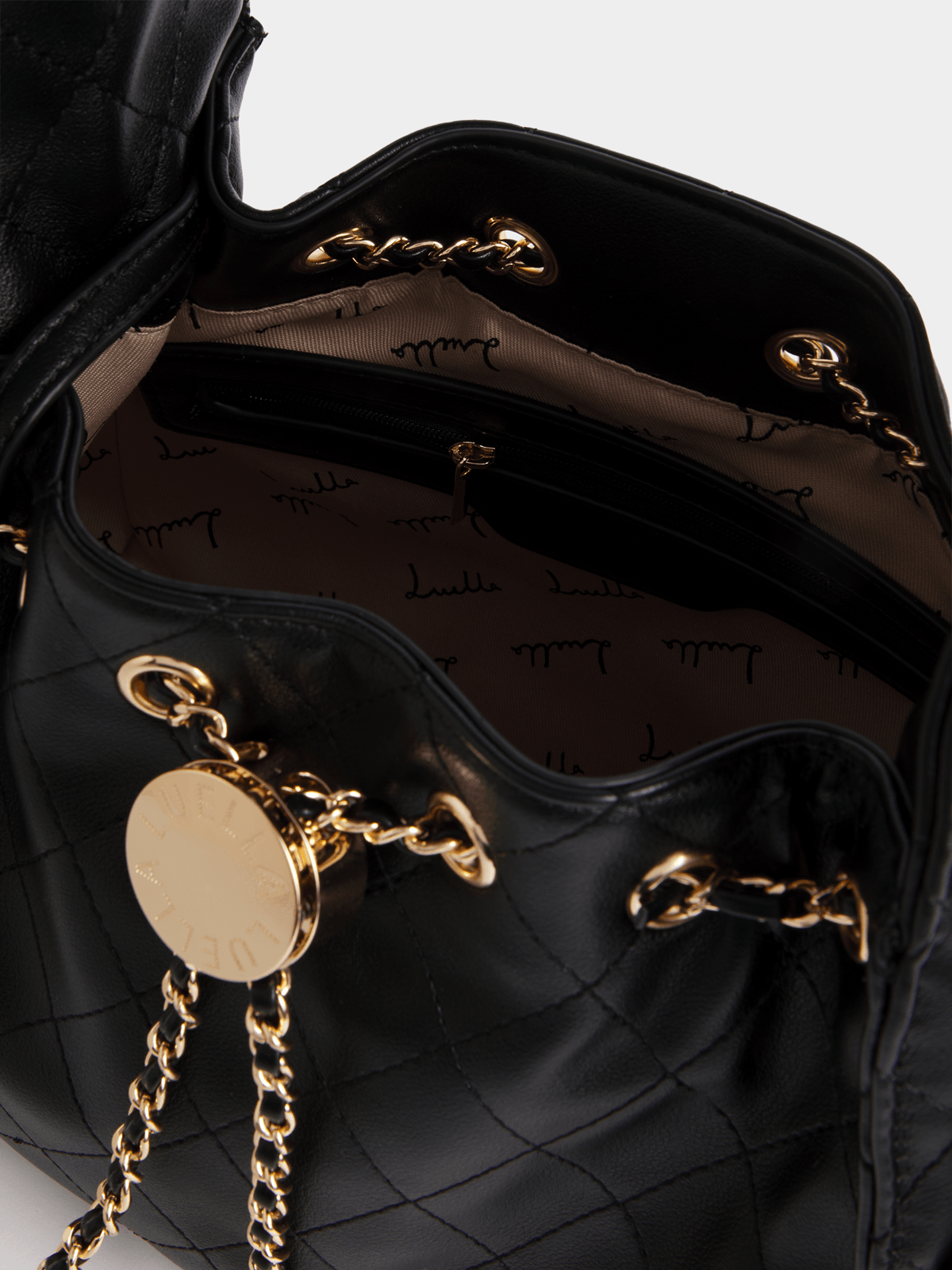 Luella Quilted Utility Bucket Bag Luella Bellabags