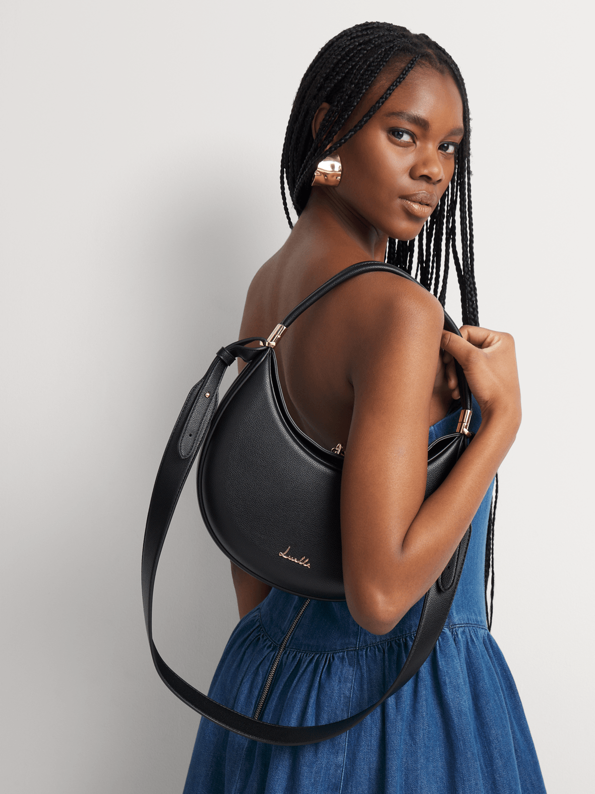 Luella Structured Crescent Bag Luella Bellabags