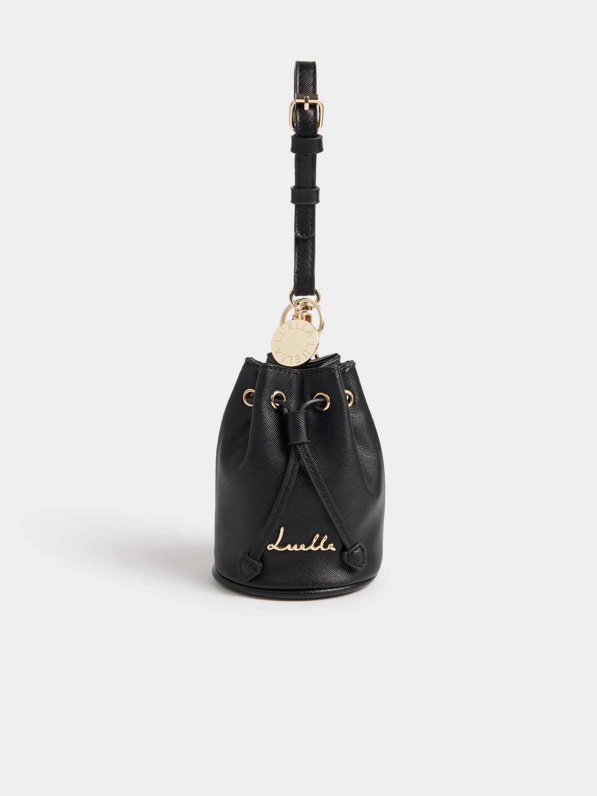 Luella Mini Drawstring Bucket Bag Charm Luella Bellabags