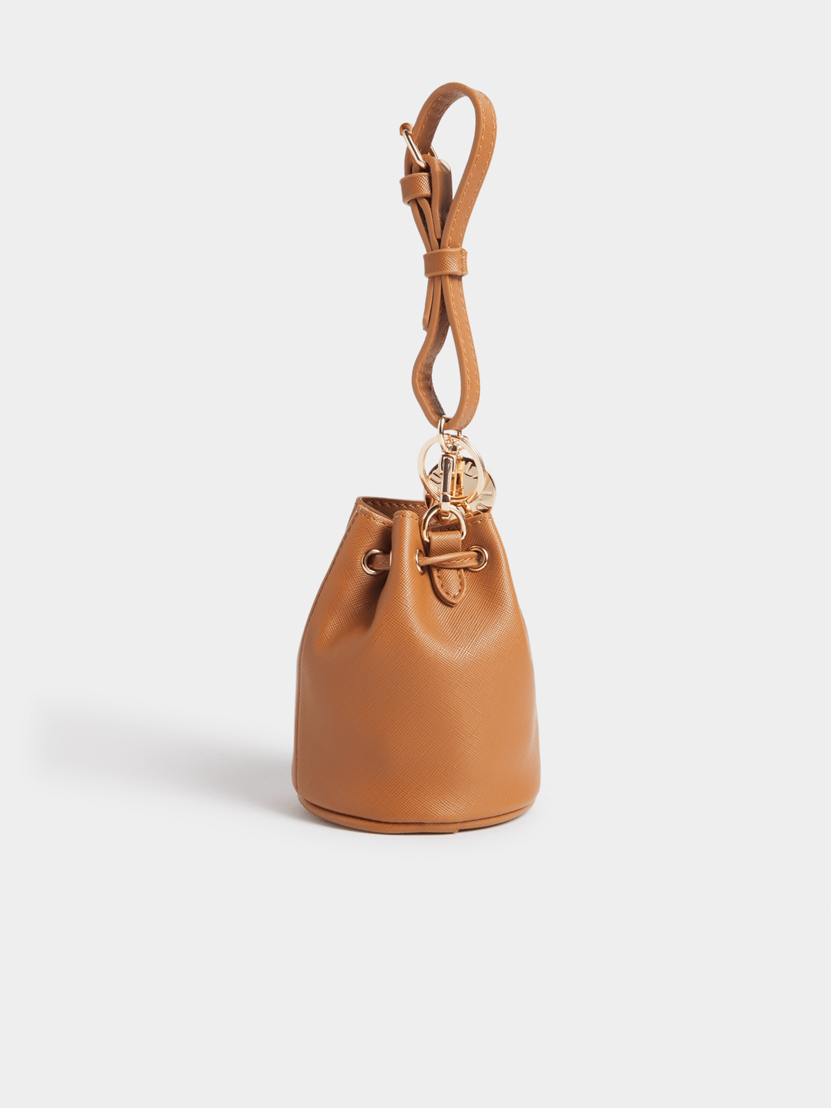 Luella Mini Drawstring Bucket Bag Charm Luella Bellabags
