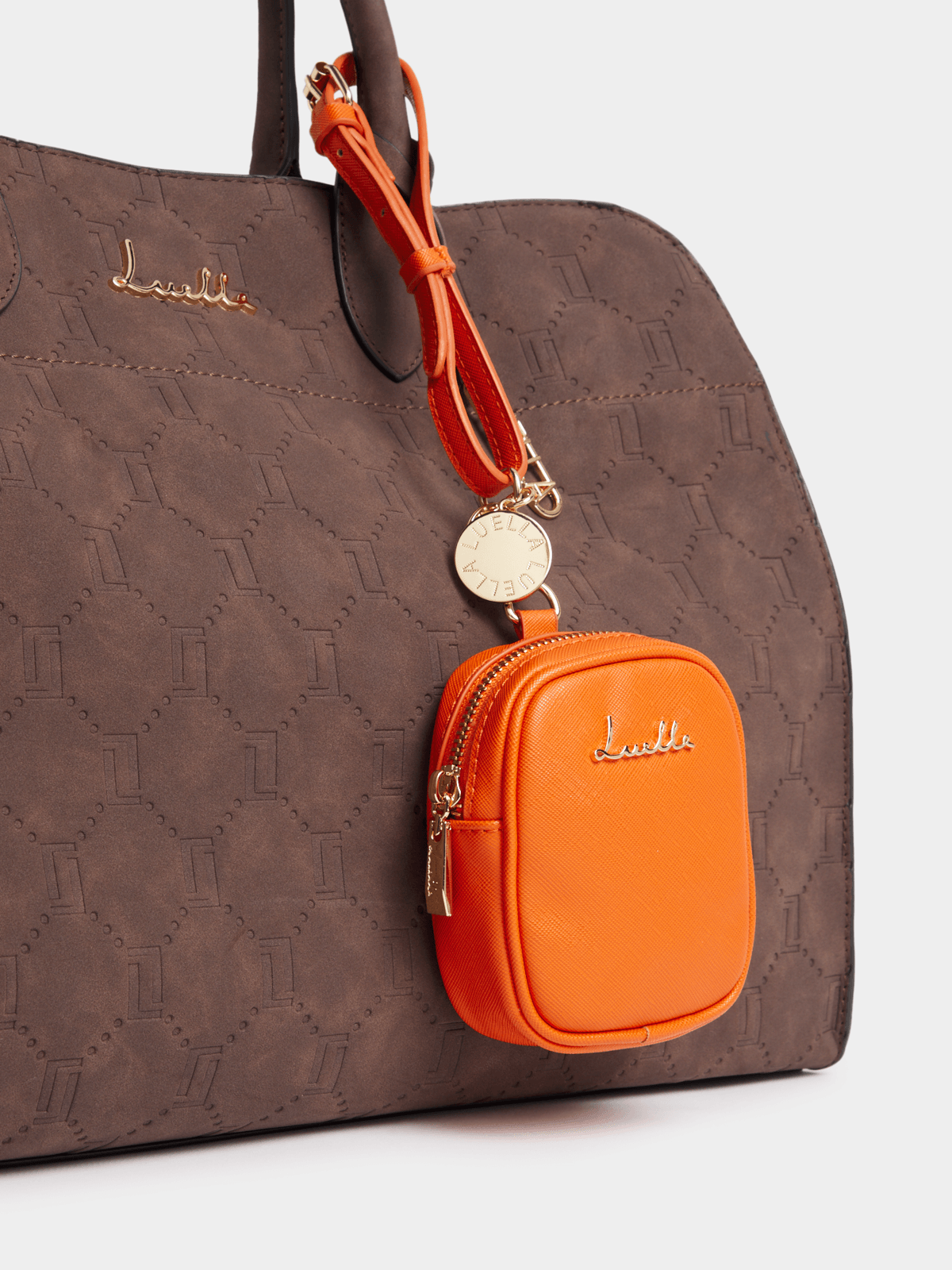 Luella Mini Zip Around Pouch Bag Charm Luella Bellabags