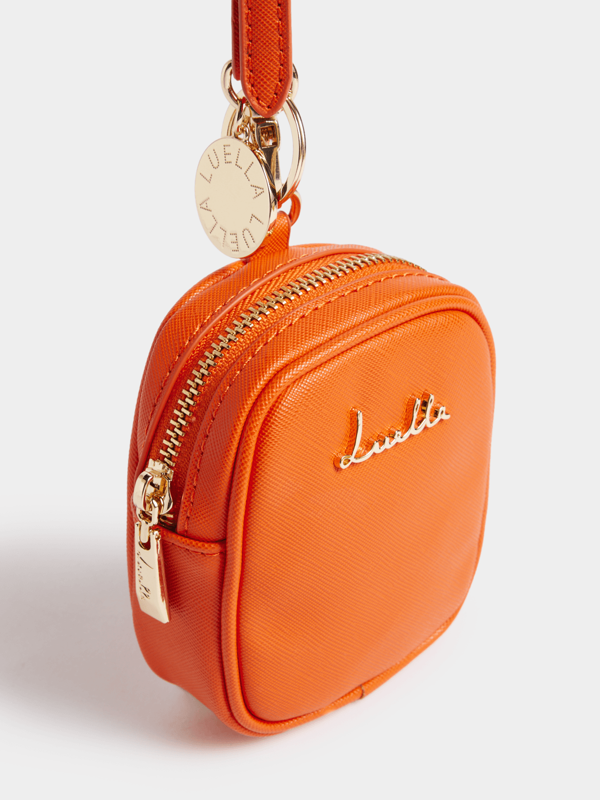 Luella Mini Zip Around Pouch Bag Charm Luella