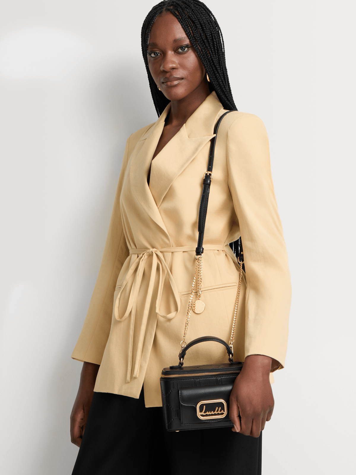 Luella Front Pocket Vanity Crossbody Bag Luella