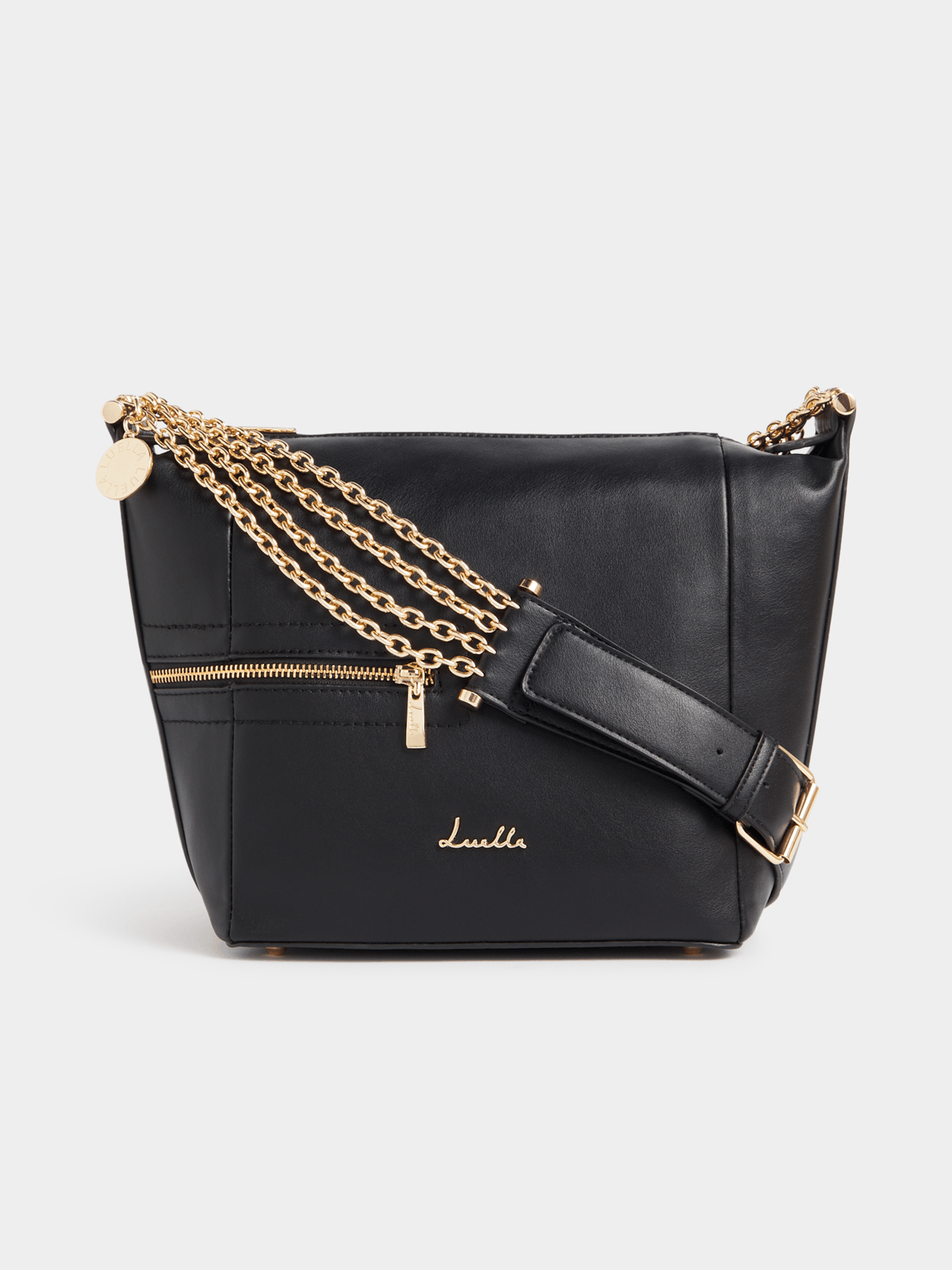 Luella Chain Strap Softy Bucket Bag Luella Bellabags