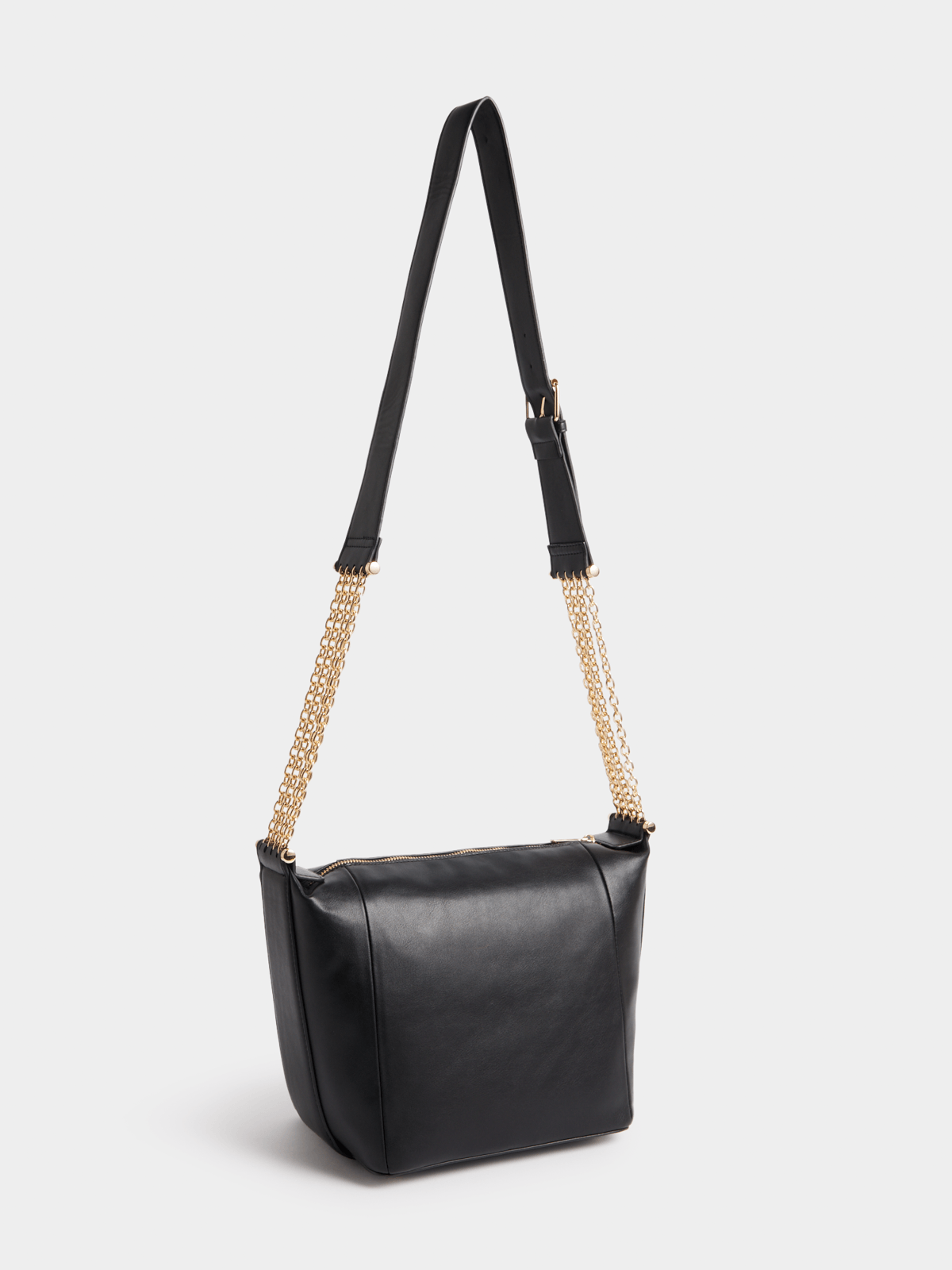 Luella Chain Strap Softy Bucket Bag Luella