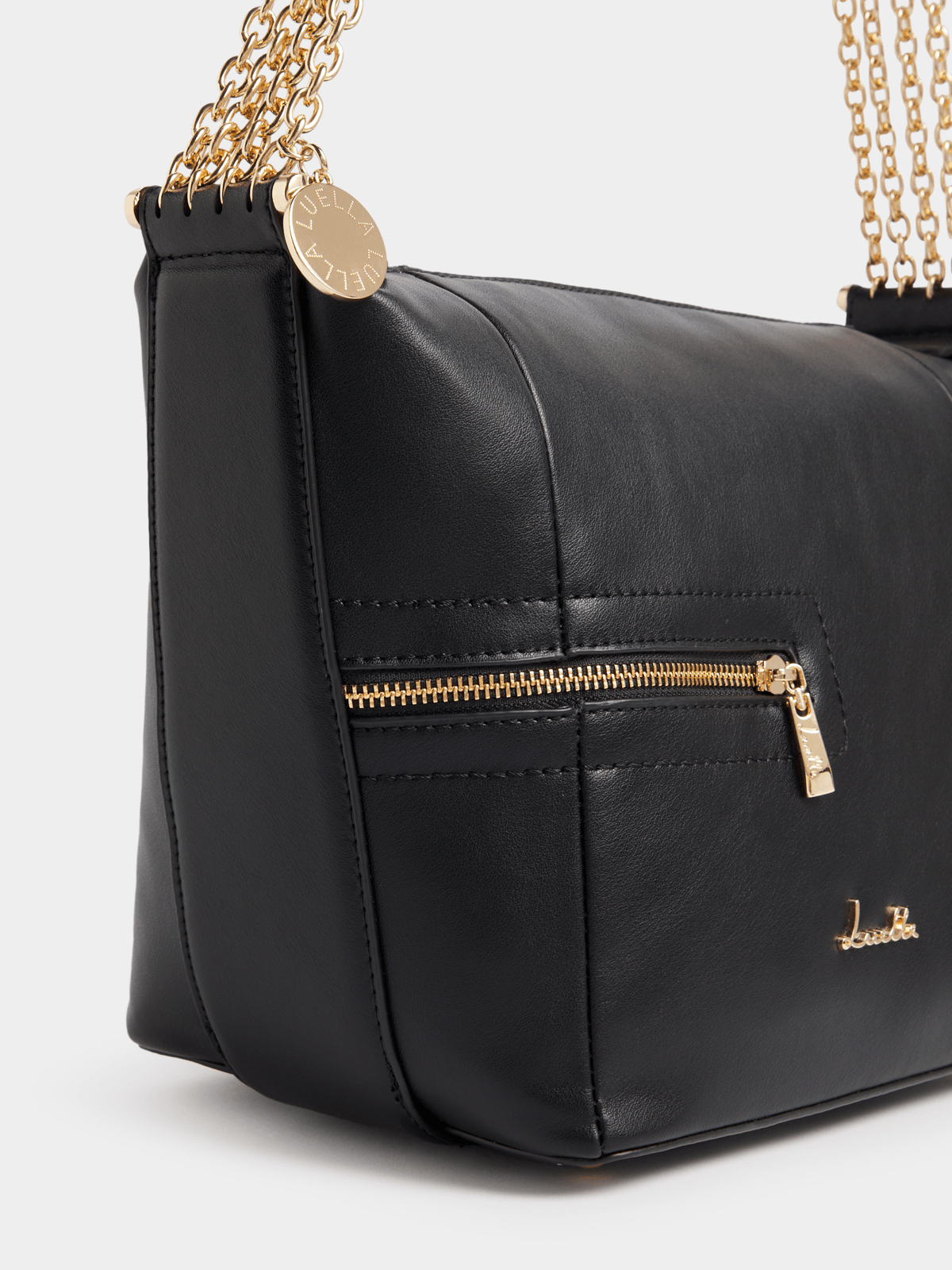 Luella Chain Strap Softy Bucket Bag Luella