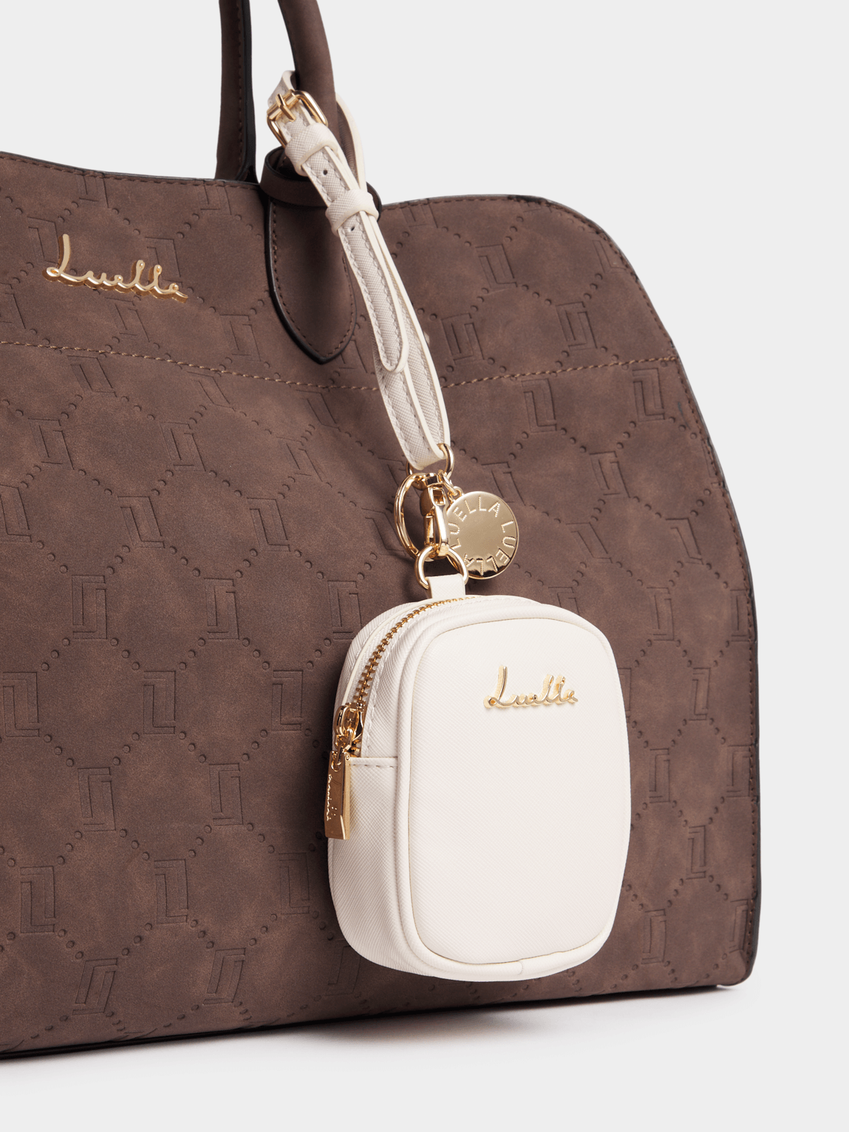 Luella Mini Zip Around Pouch Bag Charm Luella Bellabags