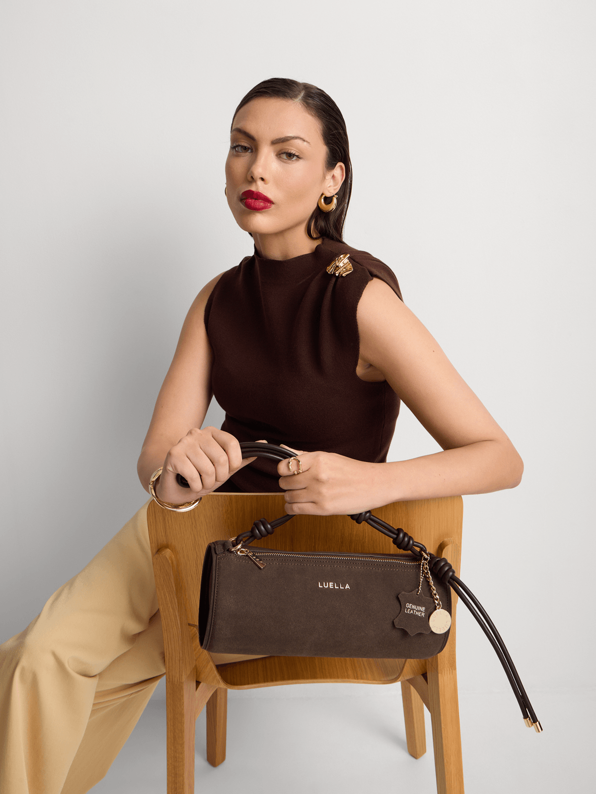 Luella Cylinder Barrel Bag Luella