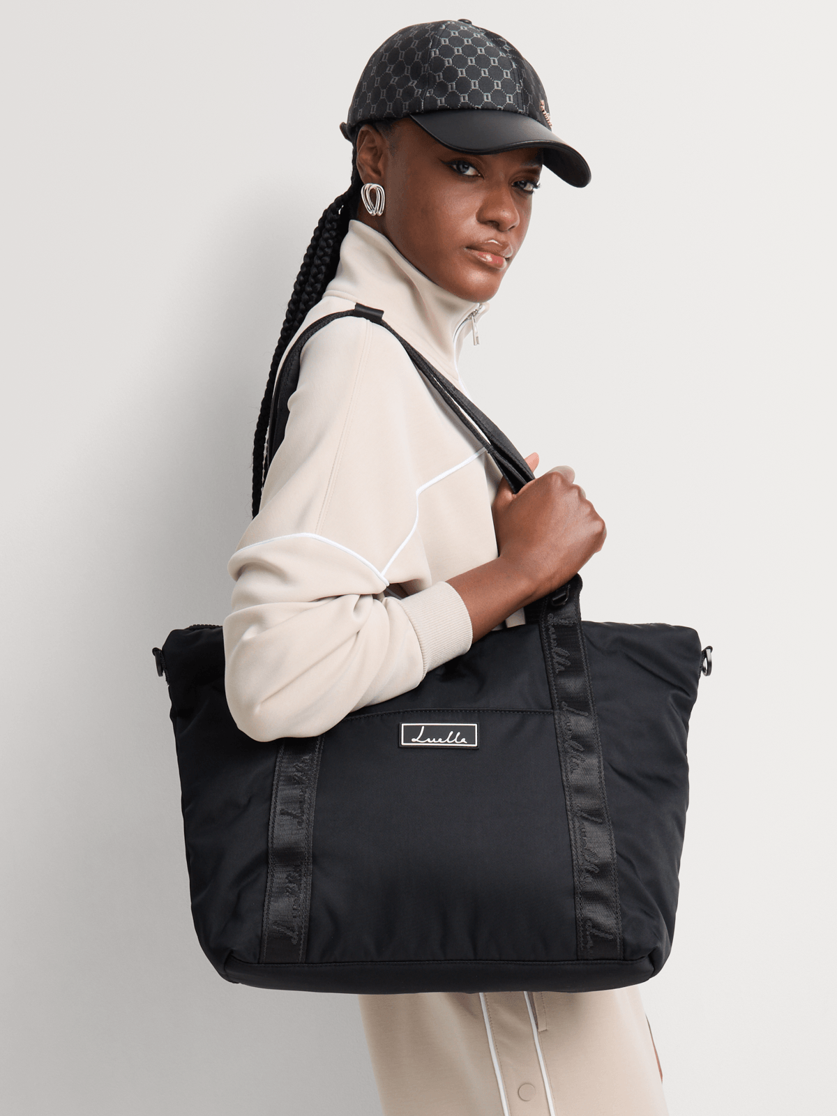 Luella Athleisure Nylon Shopper Bag Luella Bellabags