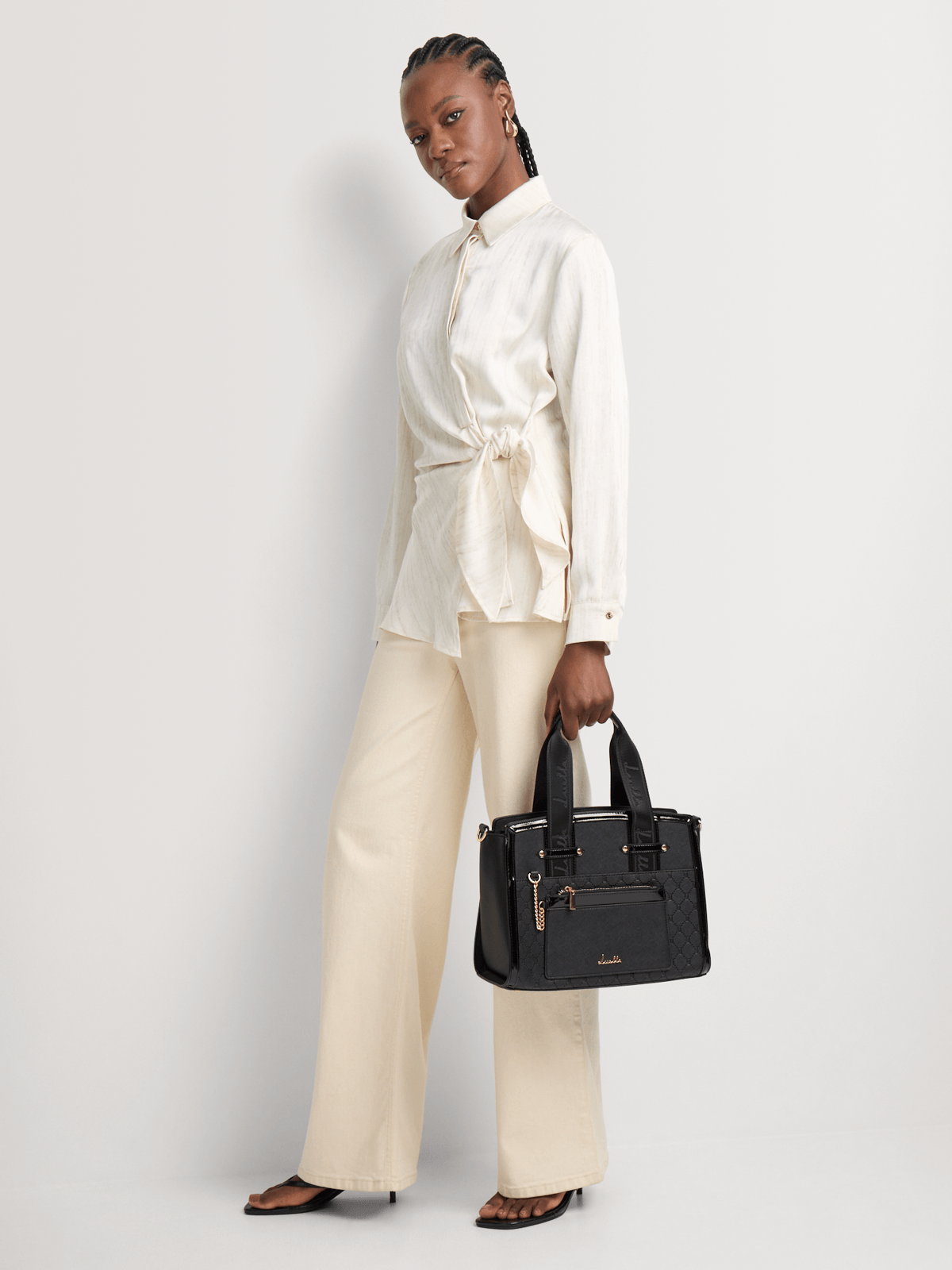 Luella Monogram Tote Bag Luella