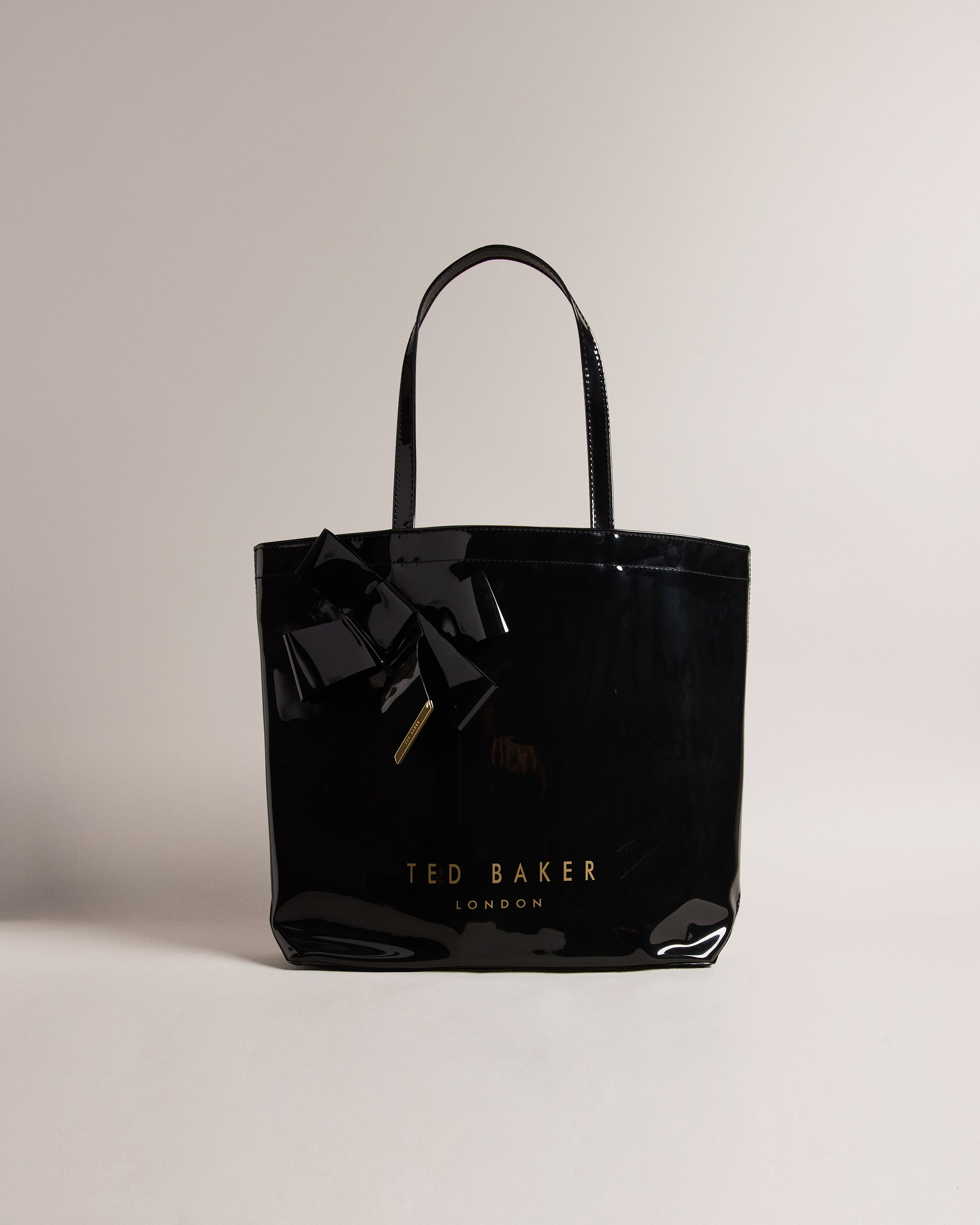 Women's Nicon-Knot Bow Large Icon Black Ted Baker South Africa Bellabags