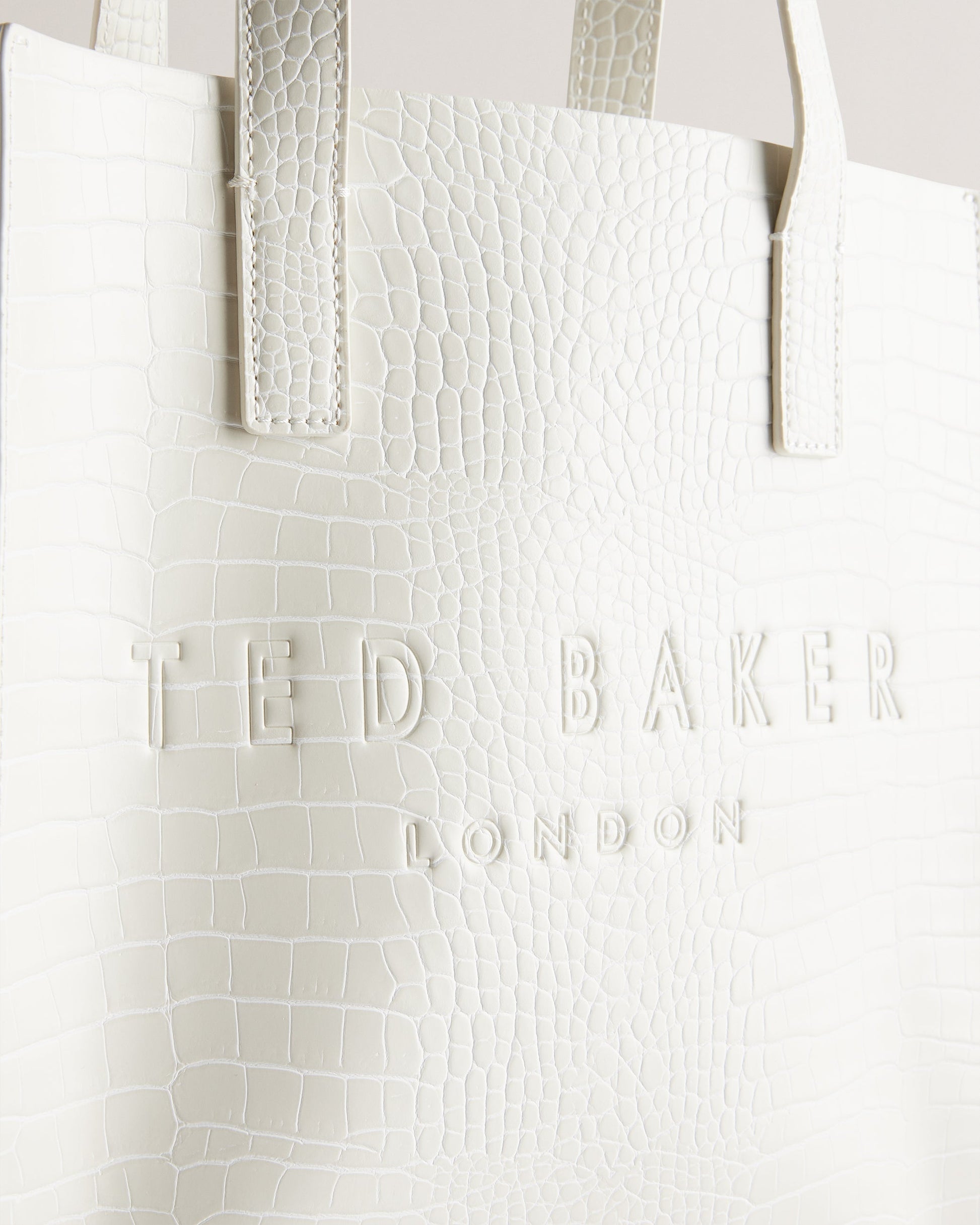 Women's Reptcon-Croc Effect Small Icon Bag Nude Ted Baker South Africa