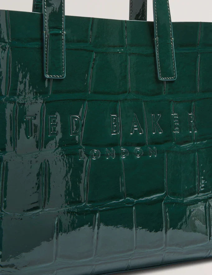 Women's REPTCON-Croc Effect Small Icon Bag Ted Baker South Africa Bellabags