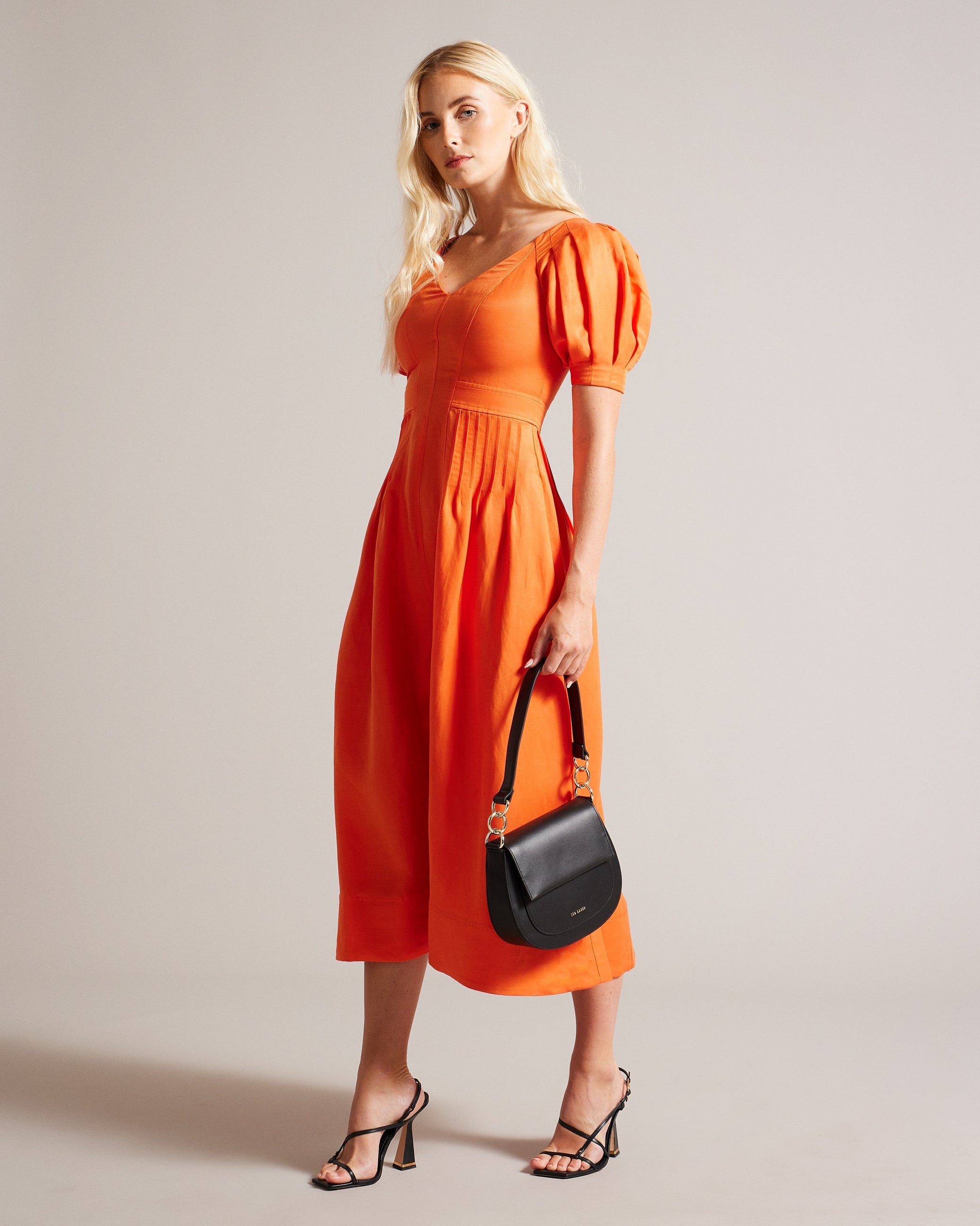 Women's Darcell-Branded Webbing Satchel Cross Body Jet-Black Ted Baker South Africa Bellabags