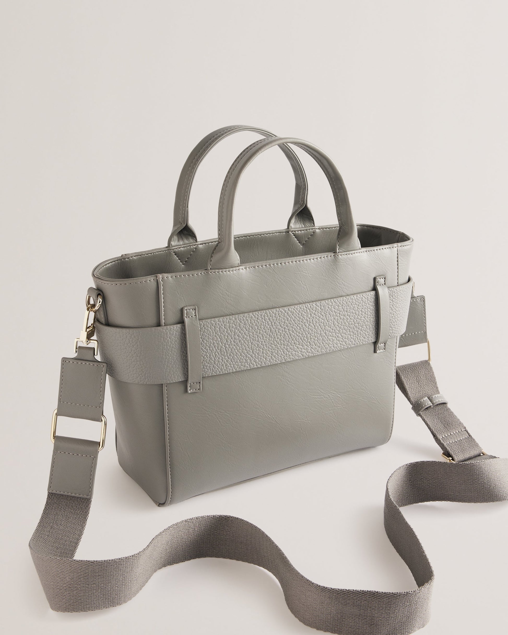 Women's Jimsa-Knot Bow Crossbody Bag Mid-Grey Ted Baker South Africa