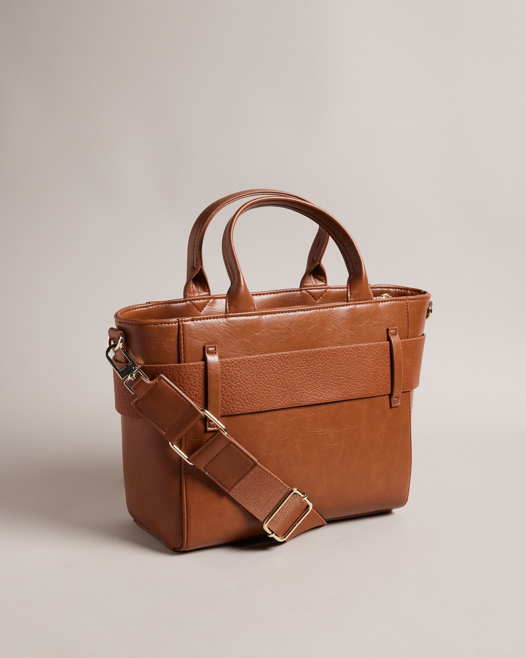 Women's Jimsa-Knot Bow Crossbody Bag Tan Ted Baker South Africa Bellabags