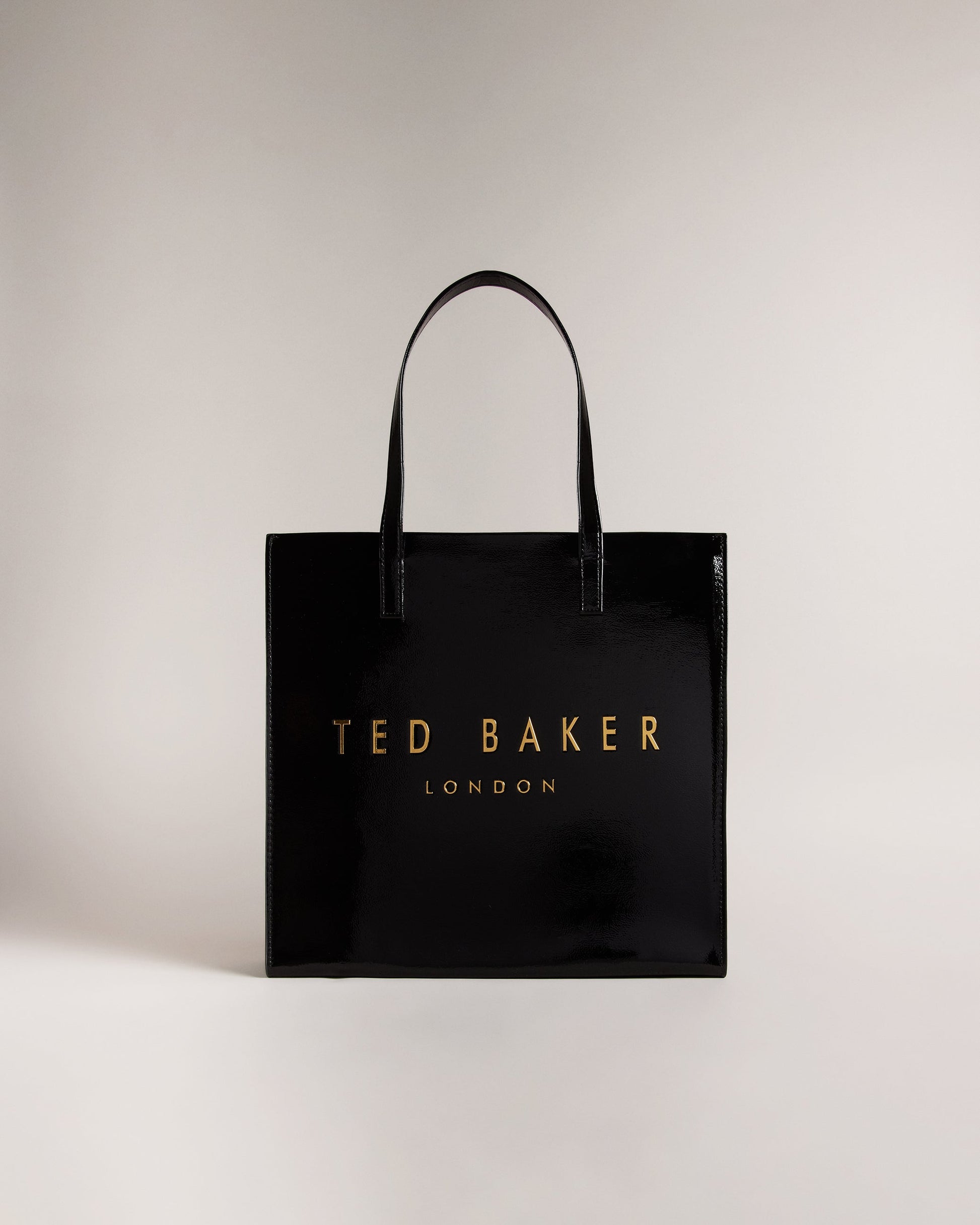 Women's CRINKON-Crinkle Large Icon Bag Black Ted Baker South Africa