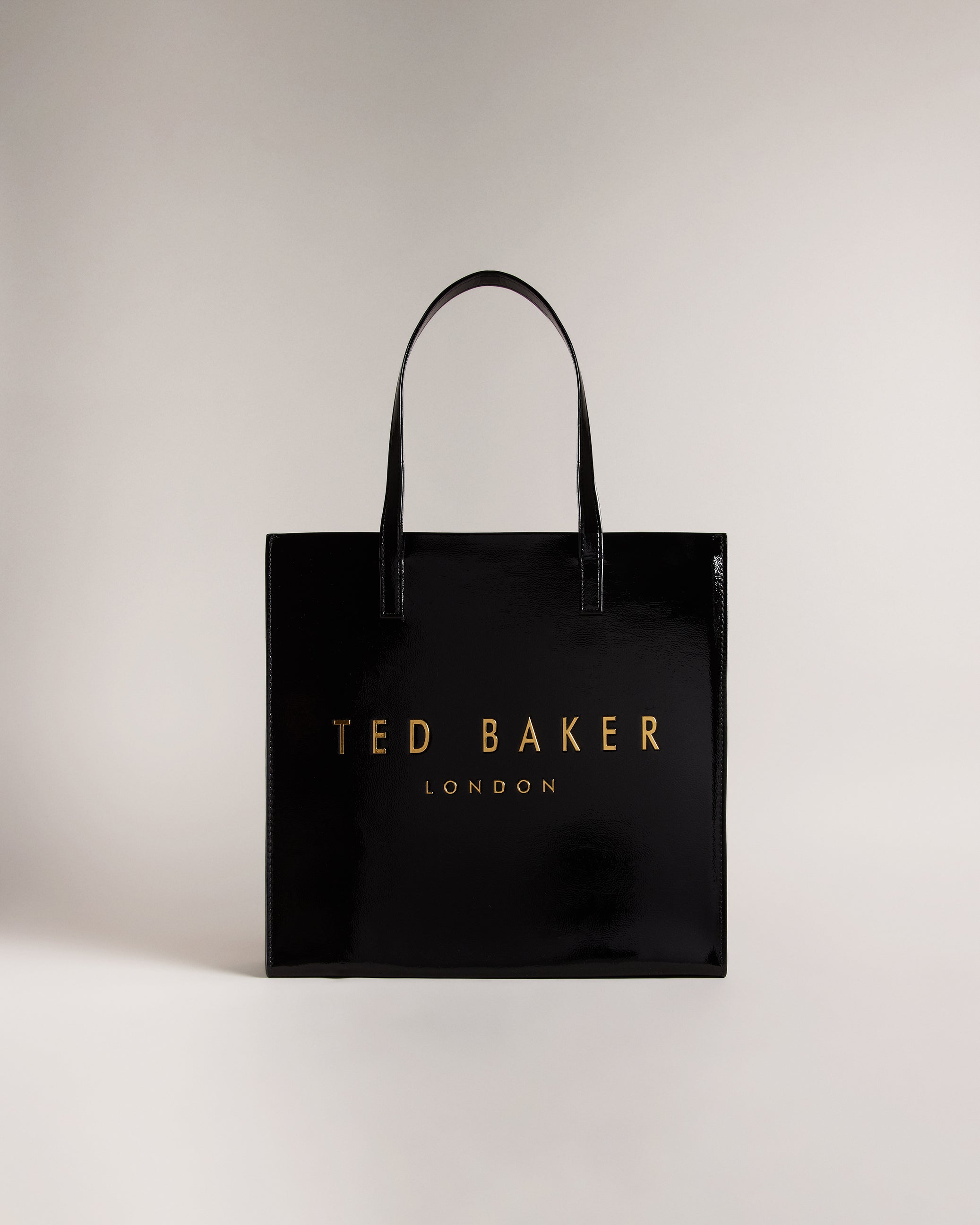 Women's CRINKON-Crinkle Large Icon Bag Black Ted Baker South Africa Bellabags