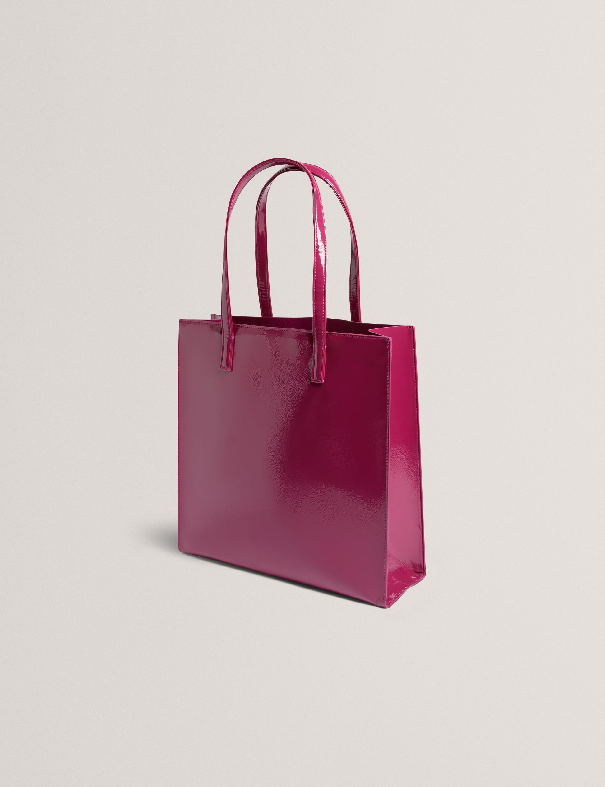 Women's CRINKON-Crinkle Large Icon Bag Deep Pink Ted Baker South Africa