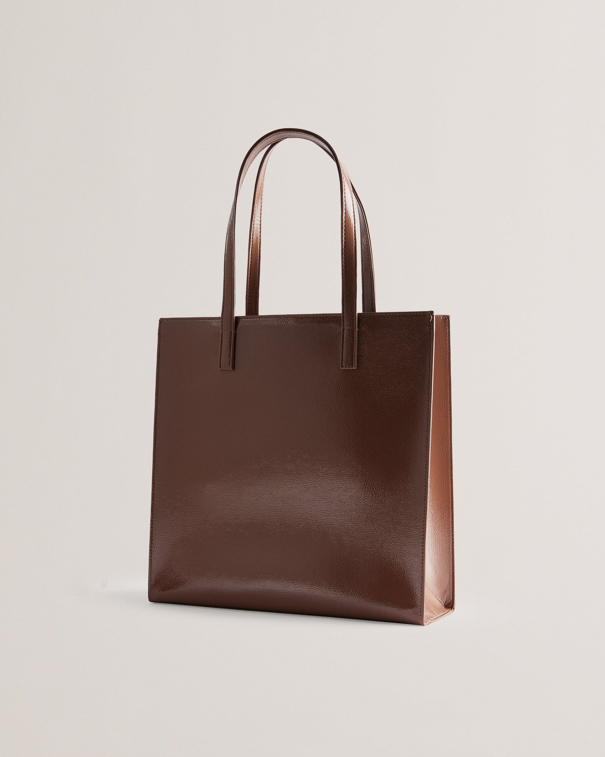 Women's CRINKON-Crinkle Large Icon Bag Taupe Ted Baker South Africa