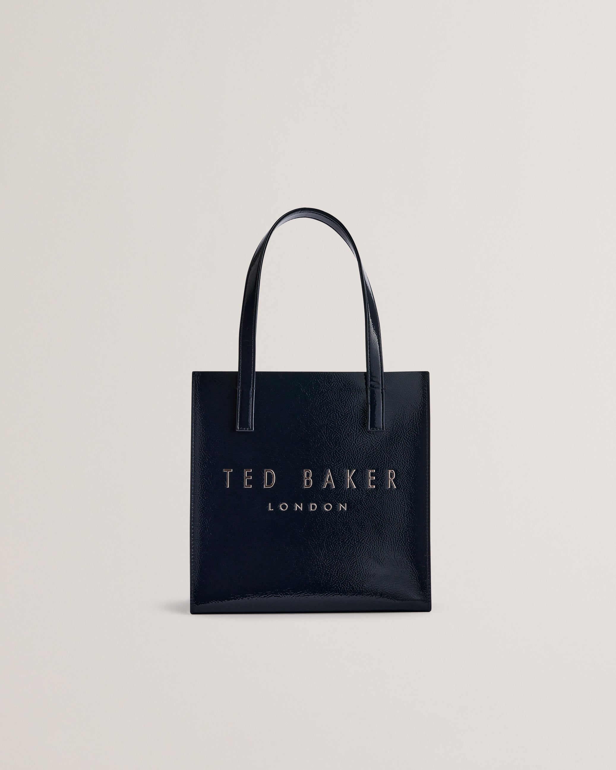 Women's CRINION-Crinkle Small Icon Bag Dk-Blue Ted Baker South Africa Bellabags