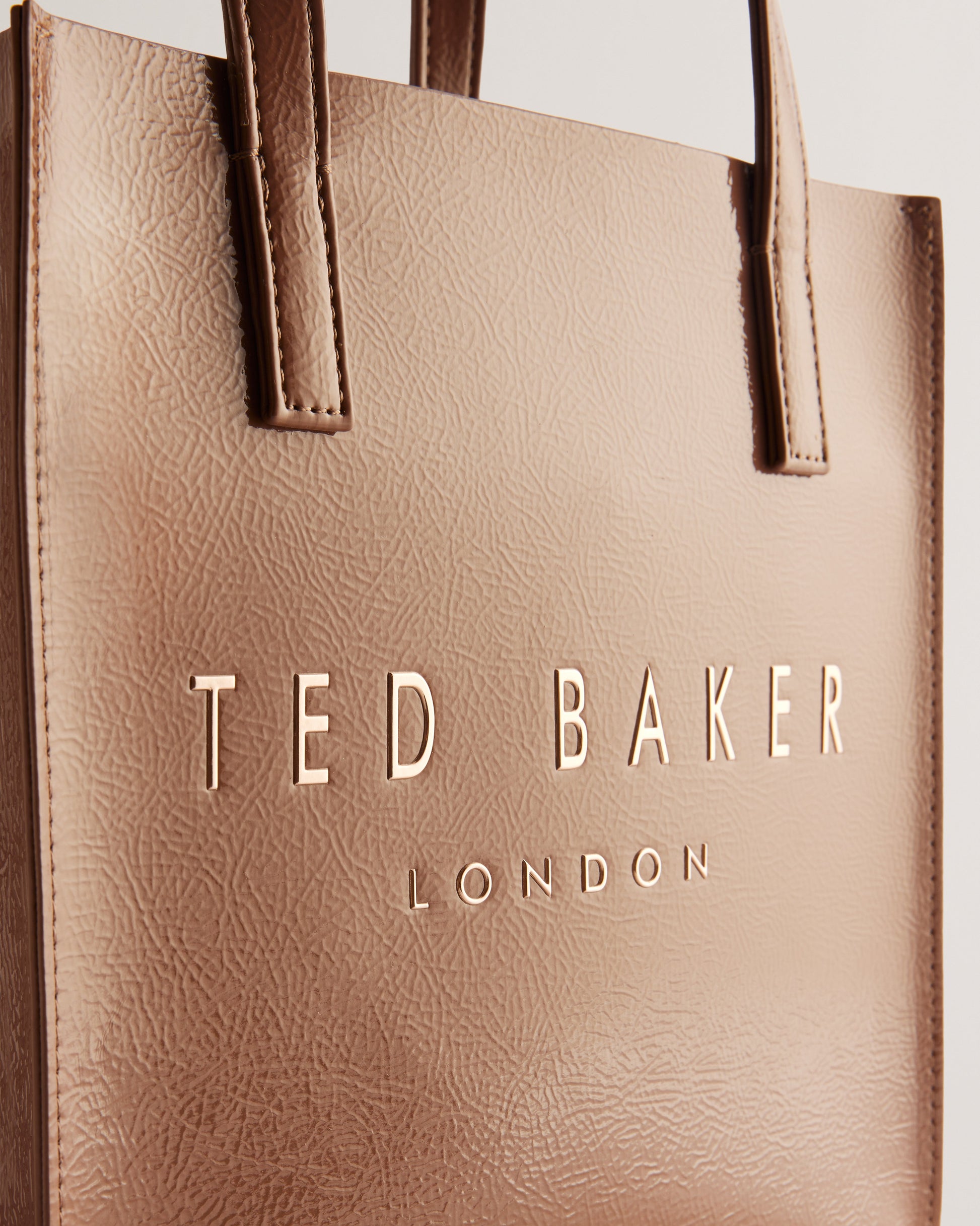 Women's CRINION-Crinkle Small Icon Bag Taupe Ted Baker South Africa