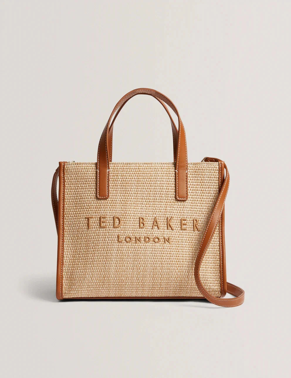 Women's PAOLINA-Faux Raffia Small Icon Bag Ted Baker South Africa