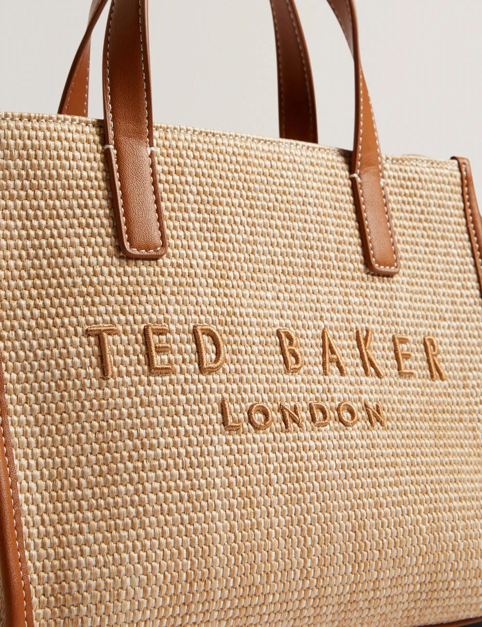 Women's PAOLINA-Faux Raffia Small Icon Bag Ted Baker South Africa