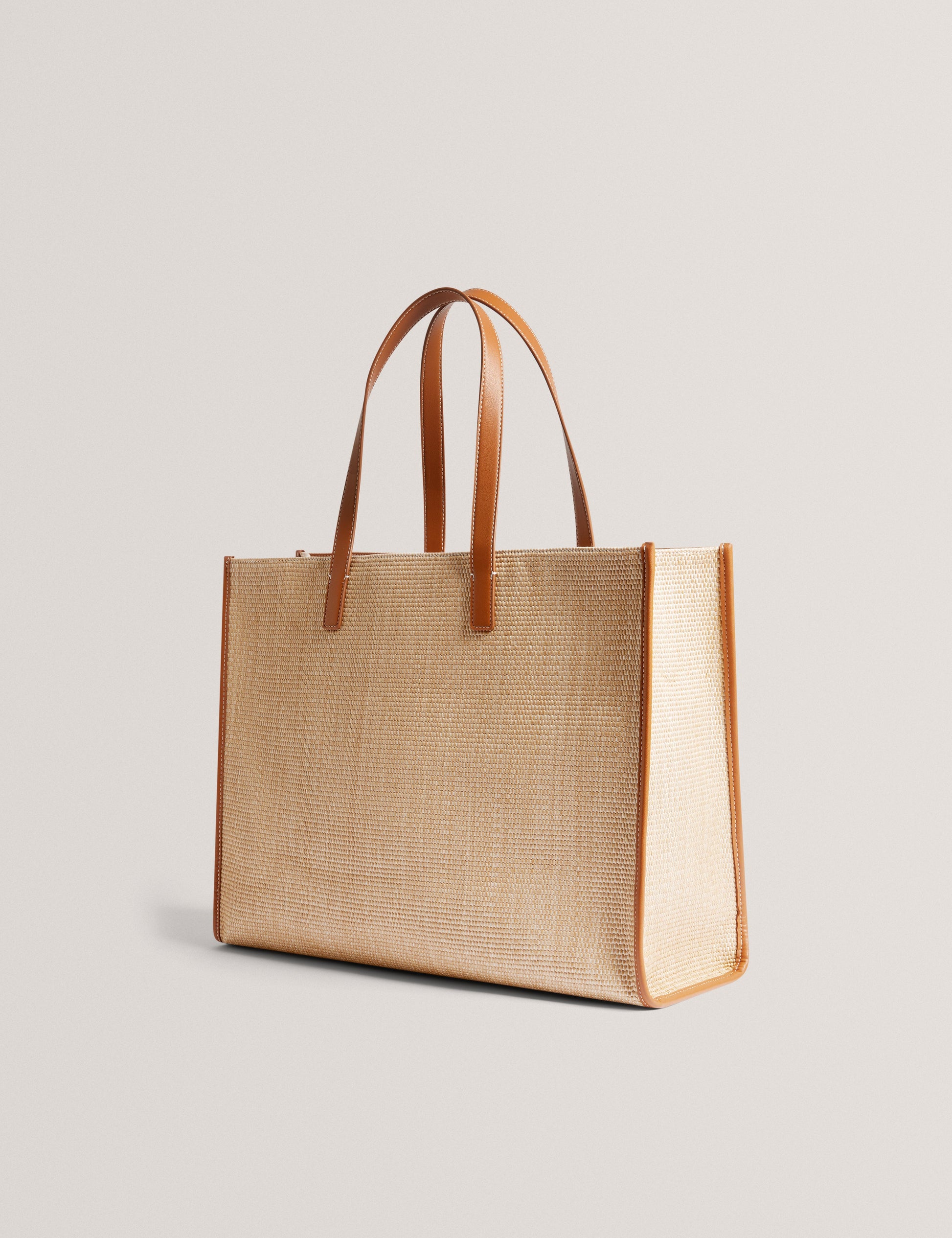 Women's PALLMER-Faux Raffia Large Icon Bag Ted Baker South Africa