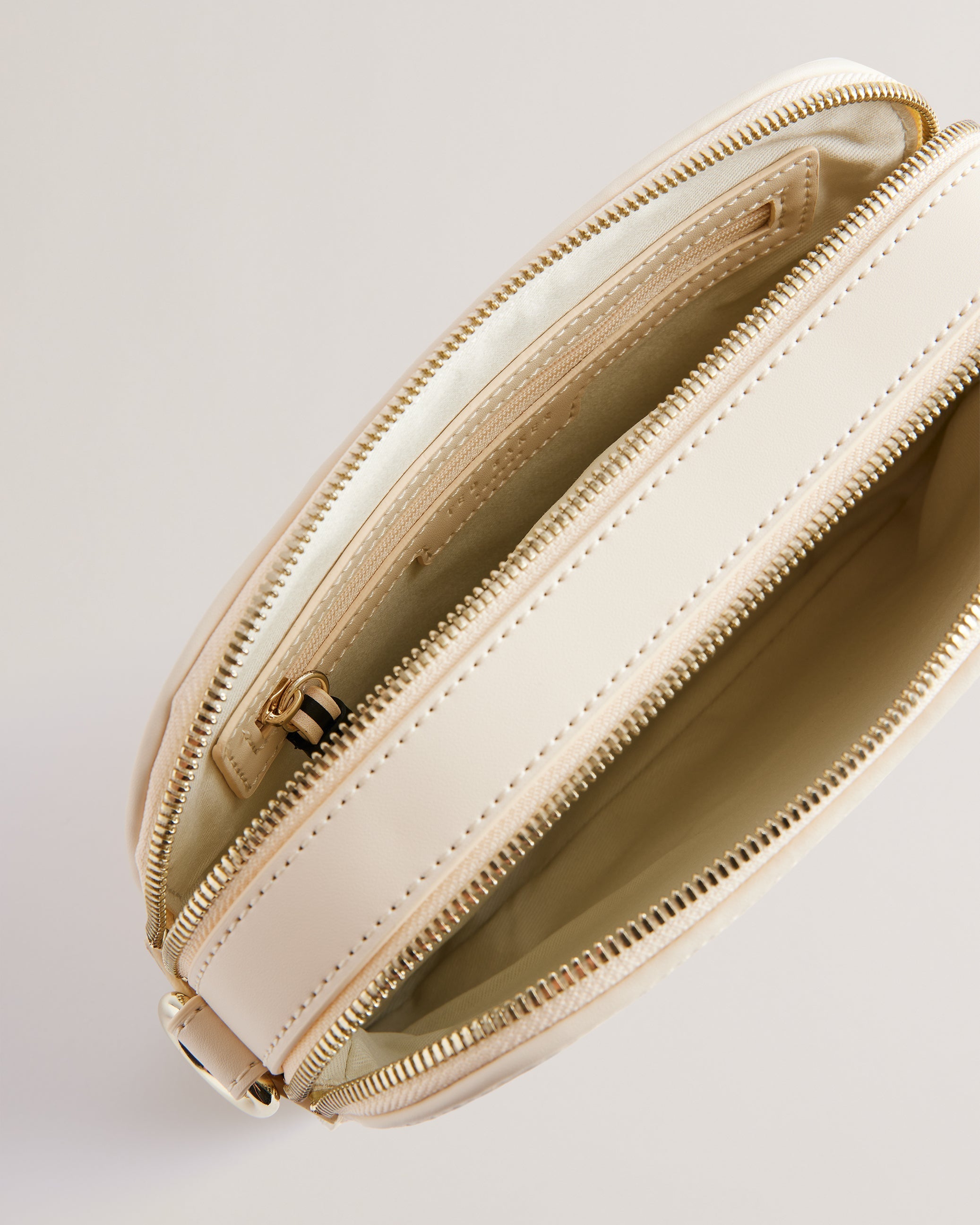 Women's Stelio-Branded Webbing Faux Raffia Camera Ecru Ted Baker South Africa Bellabags