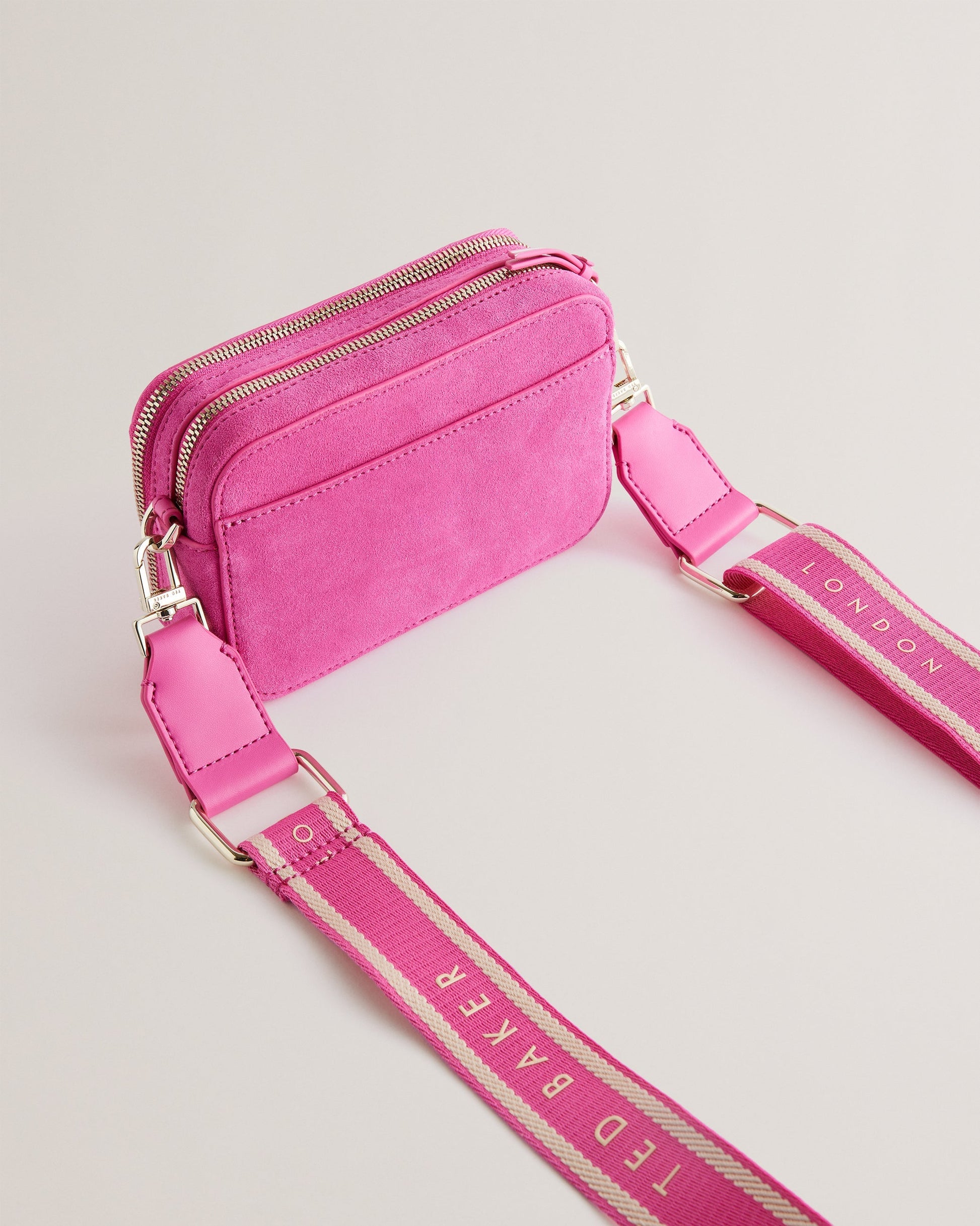 Women's Stunnas-Branded Webbing Mini Camera Bag Brt-Pink Ted Baker South Africa