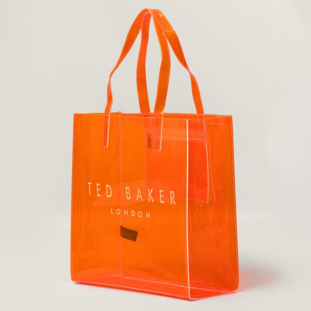 Women's Sheicon-Transparent Large Icon Bag Brt-Orange Ted Baker South Africa