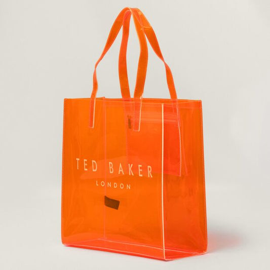 Women's Sheicon-Transparent Large Icon Bag Brt-Orange Ted Baker South Africa