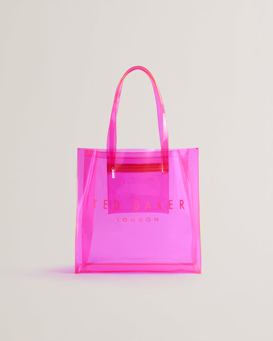 Women's Sheicon-Transparent Large Icon Bag Brt-Pink Ted Baker South Africa